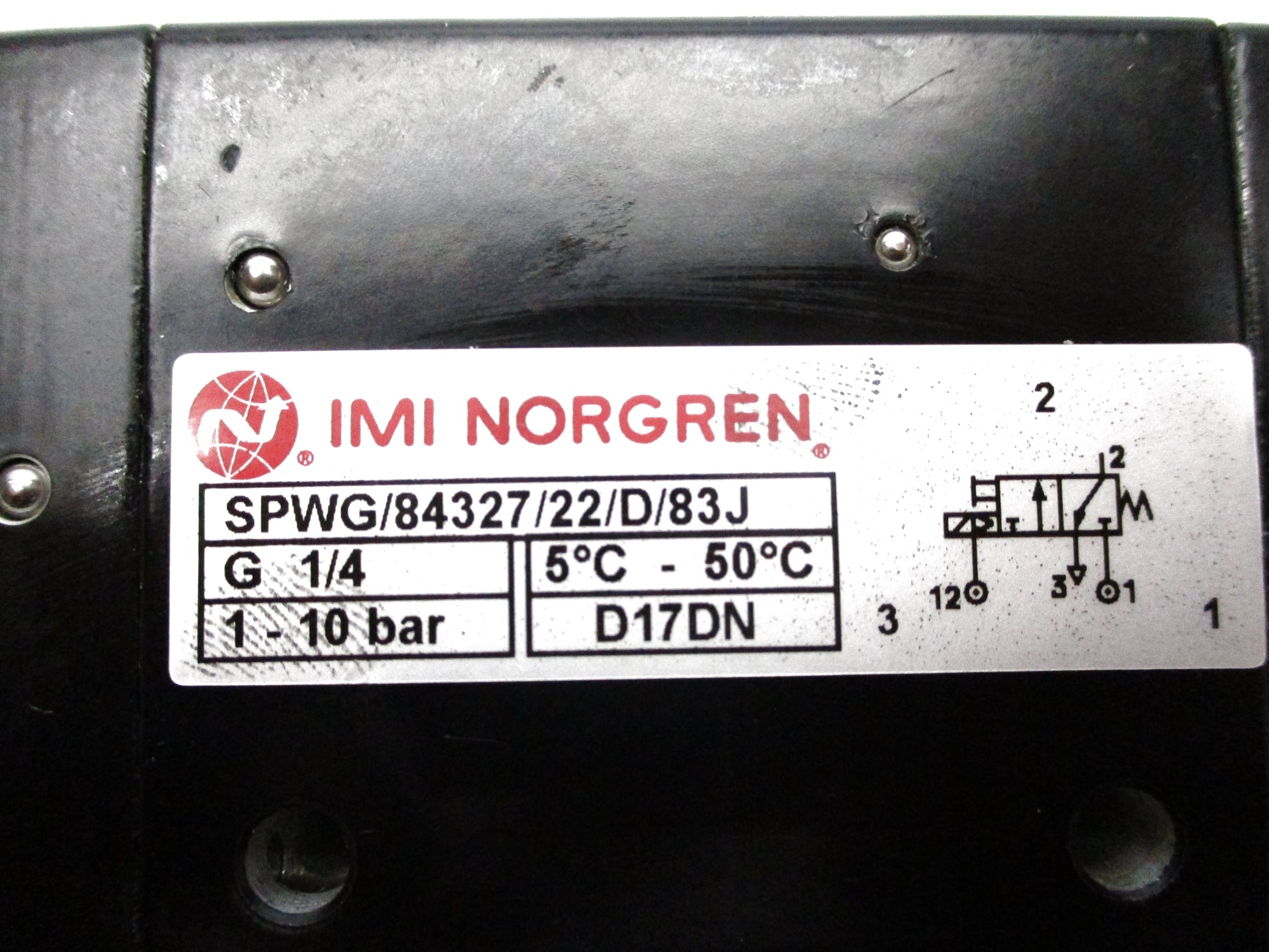 IMI NORGREN SPWG/84327/22/D/83J NSNP