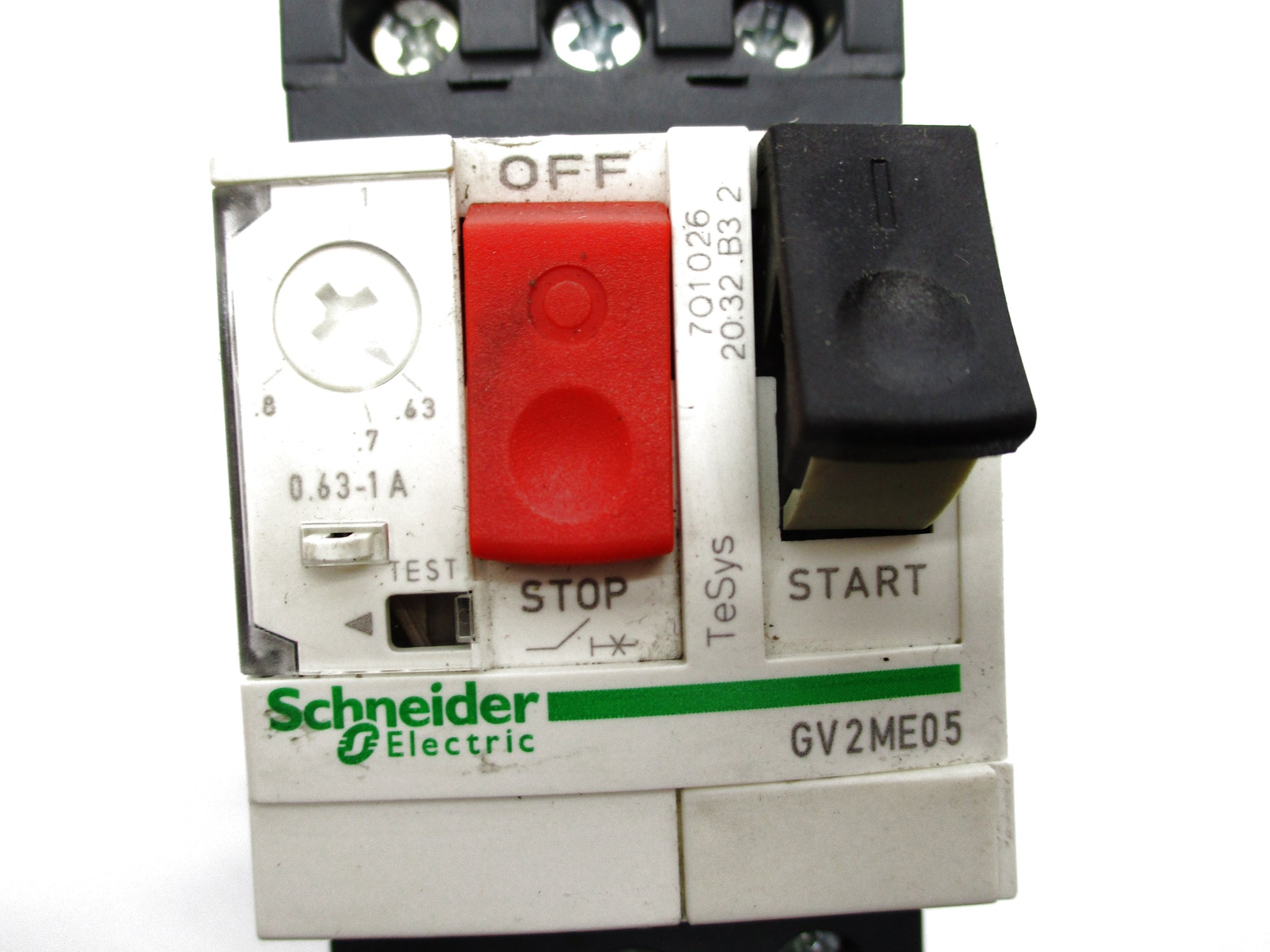 SCHNEIDER ELECTRIC GV2ME05 600VAC 0.63-1A NSNP