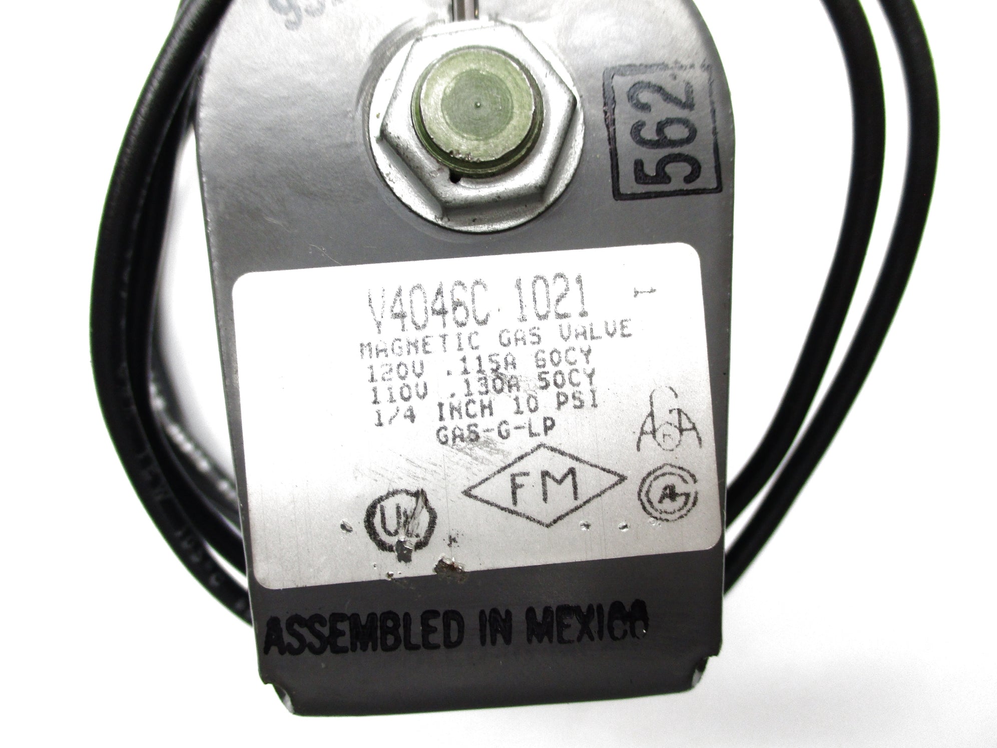 HONEYWELL V4046C1021 110/120V 10PSI NSNP