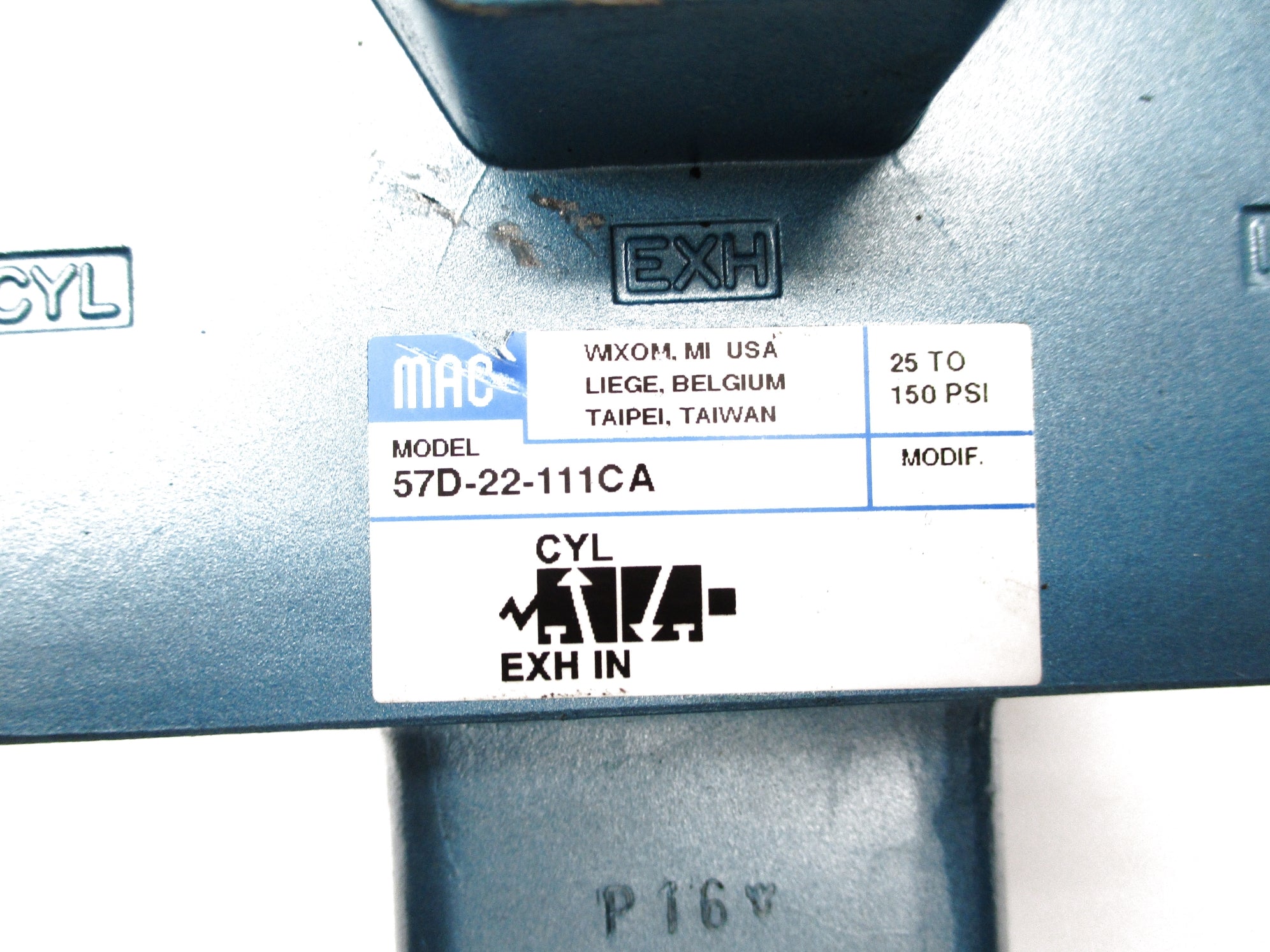 MAC 57D-22-111CA 150PSI UNMP