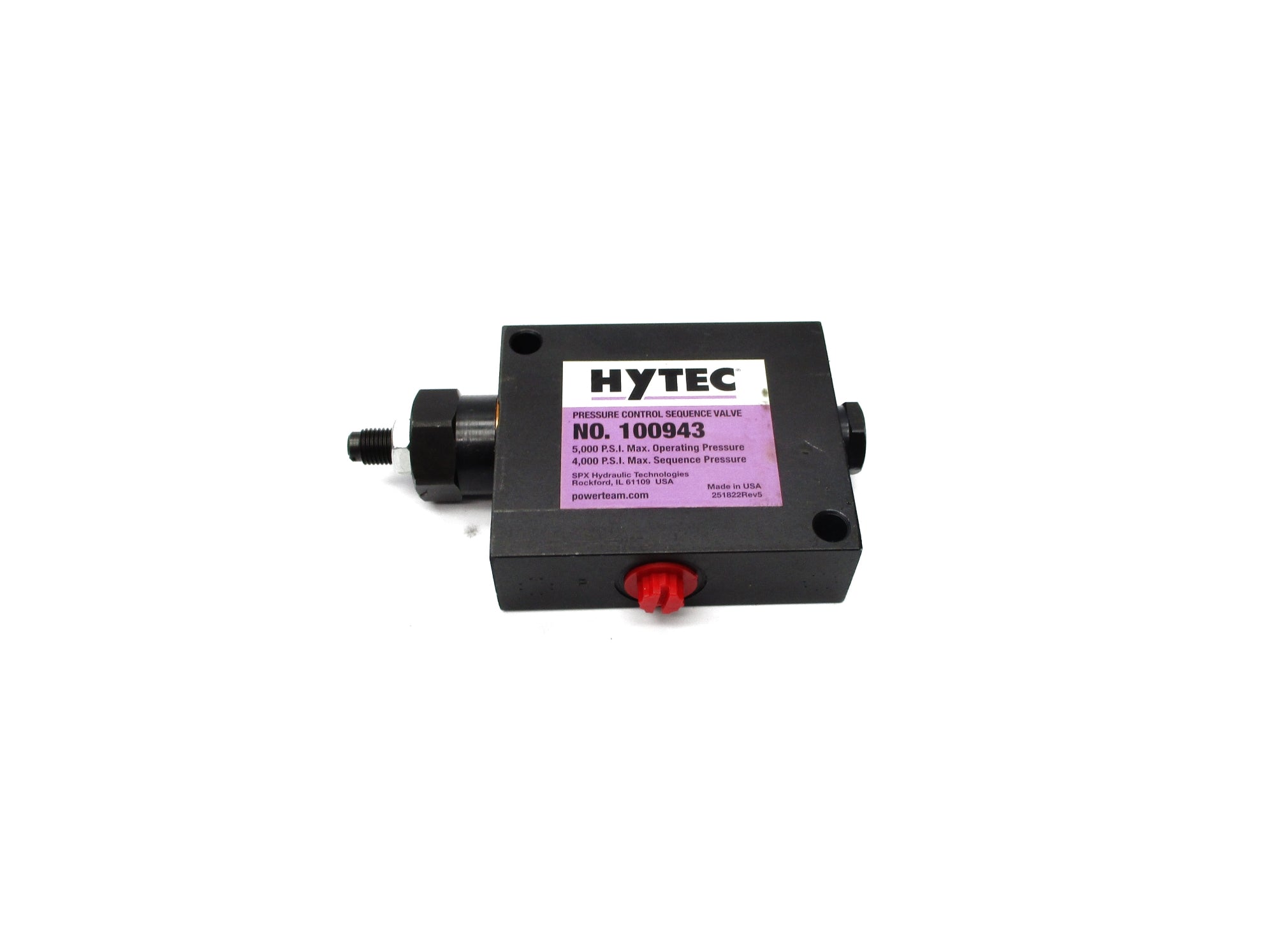 HYTEC 100943 5000PSI NSNP
