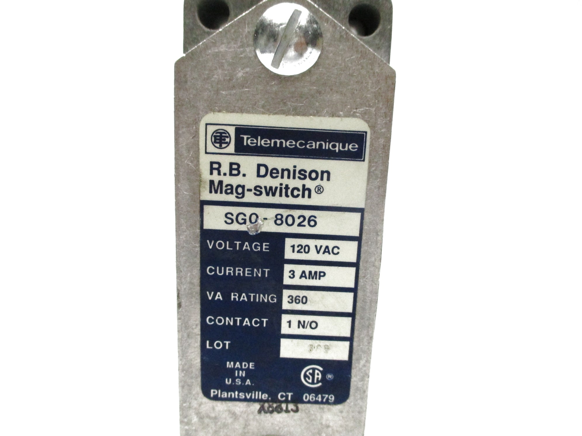 TELEMECANIQUE SG0-8026 NSNP
