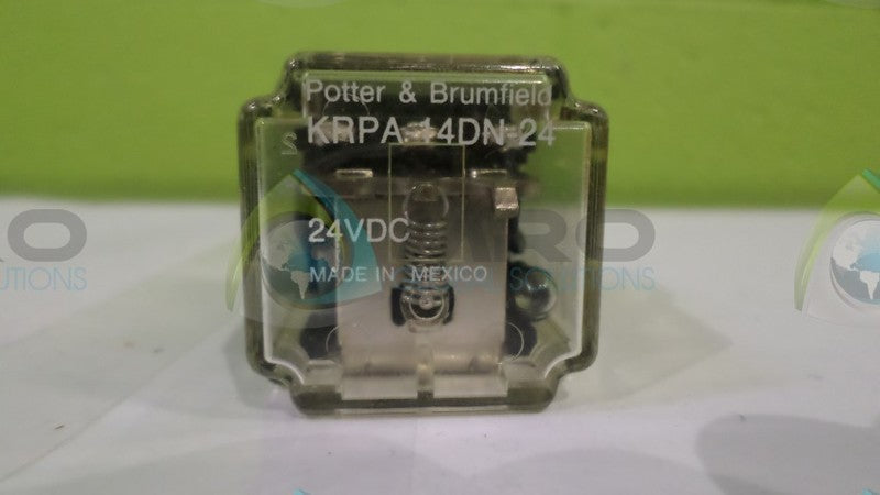 POTTER & BRUMFIELD KRPA-14DN-24 RELAY 24VDC  *NEW NO BOX *