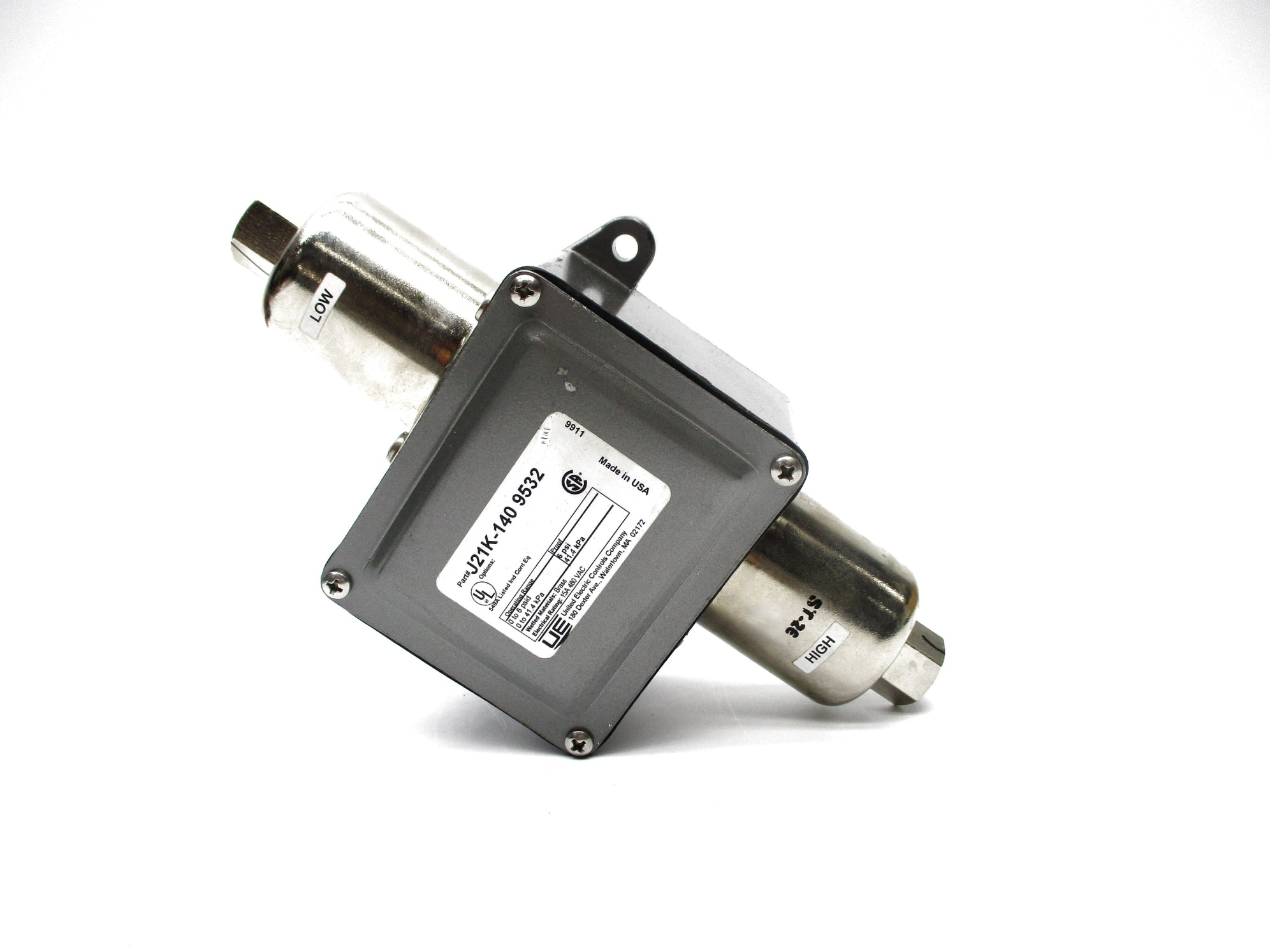 UNITED ELECTRIC CONTROLS J21K-140-9532 6PSI NSNP