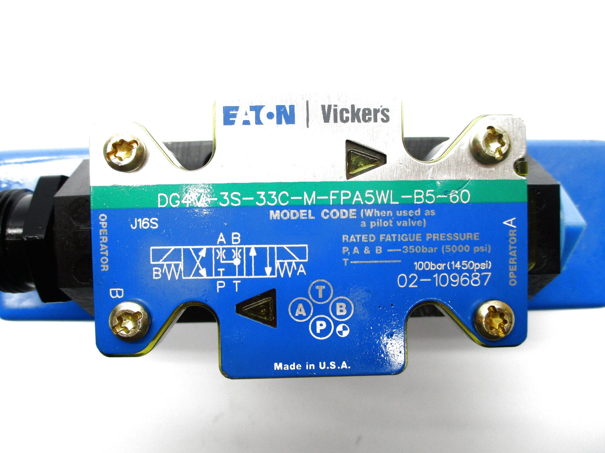 VICKERS DG4V3S33CMFPA5WLB560 1450PSI NSNP