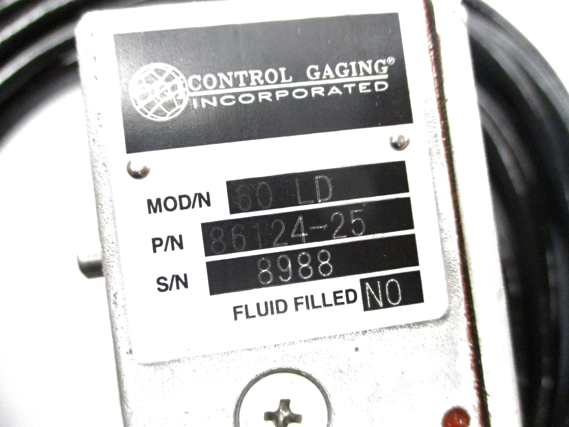 CONTROL GAGING 86124-25 UNMP
