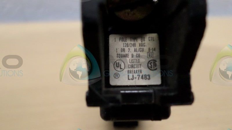 SQUARE D  QO120 LJ-7483 CIRCUIT BREAKER *NEW NO BOX*