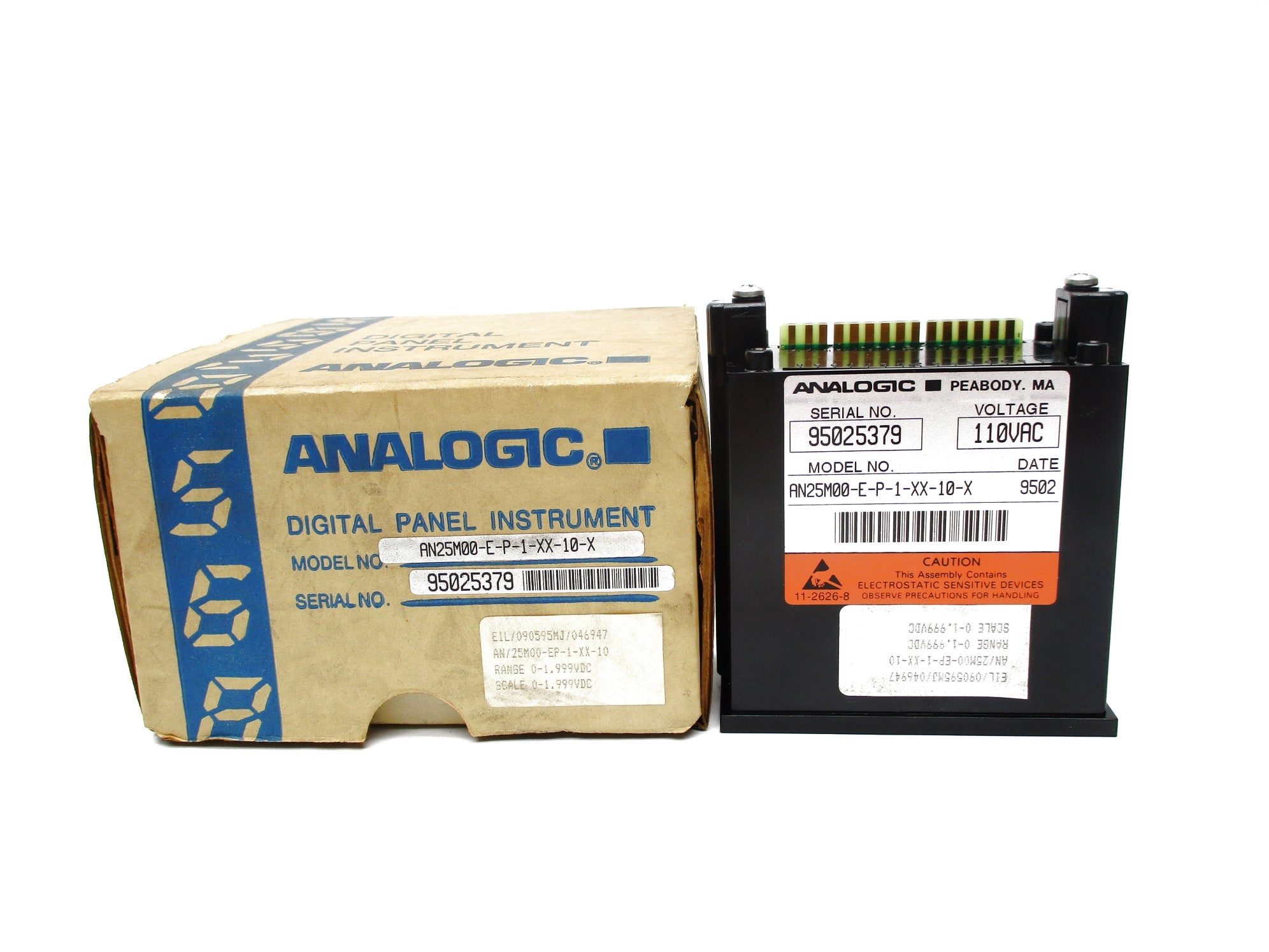 ANALOGIC AN25M00-E-P-1-XX-10-X NSMP