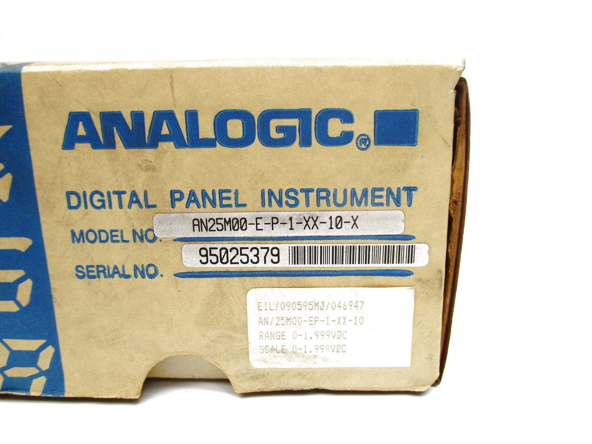 ANALOGIC AN25M00-E-P-1-XX-10-X NSMP