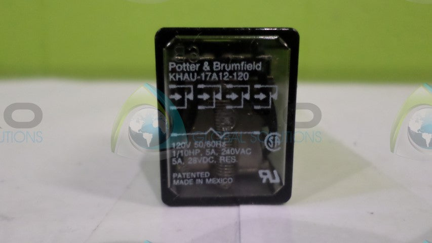 POTTER & BRUMFIELD KHAU-14A12-120 RELAY *NEW NO BOX*