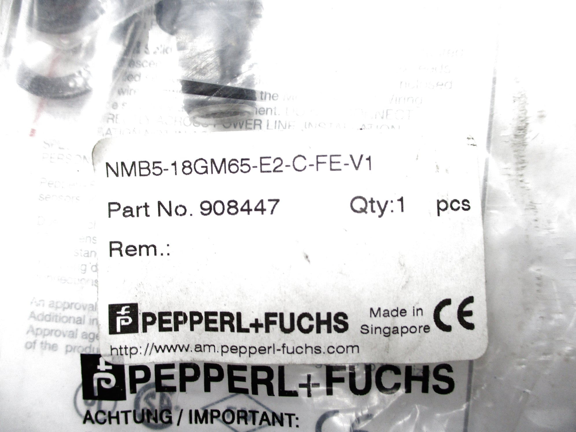 PEPPERL+FUCHS NMB5-18GM65-E2-C-FE-V1 NSMP