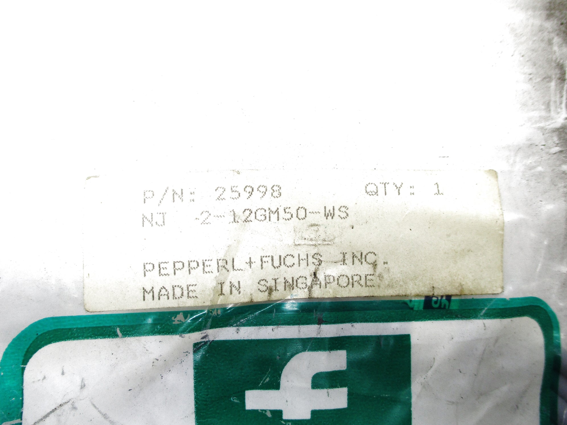 PEPPERL+FUCHS NJ2-12GM50-WS NSMP