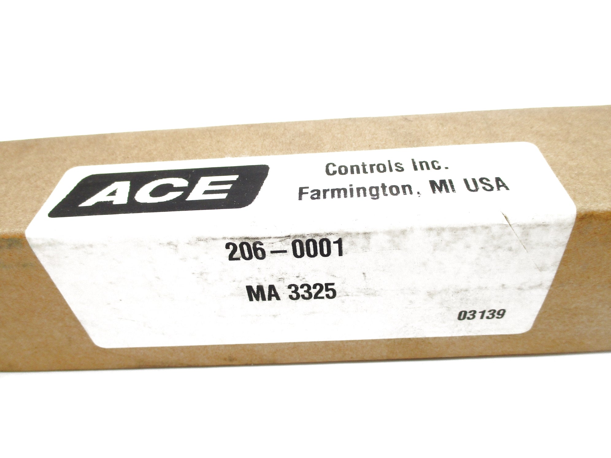 ACE CONTROLS MA3325 206-0001 NSMP
