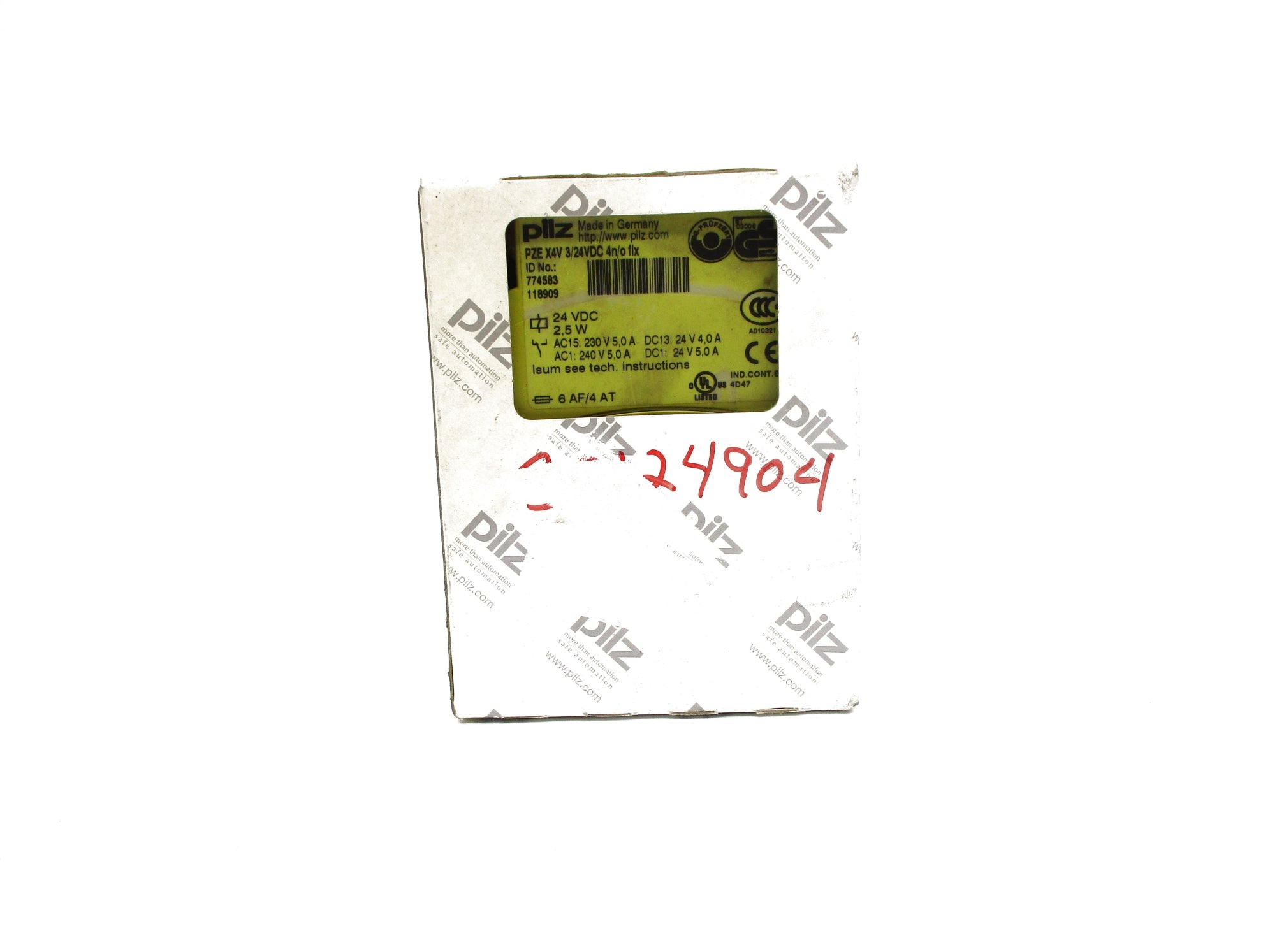 PILZ PZEX4V3/24VDC4n/ofix 24VDC NSMP