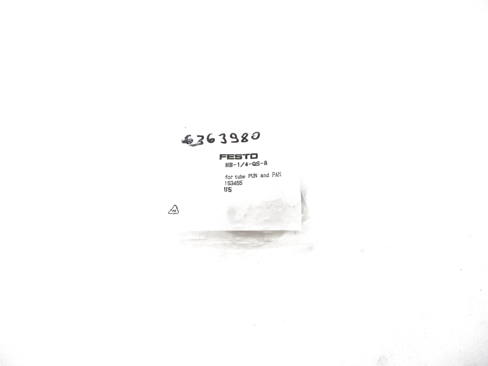 FESTO HB-1/4-QS-8 NSMP
