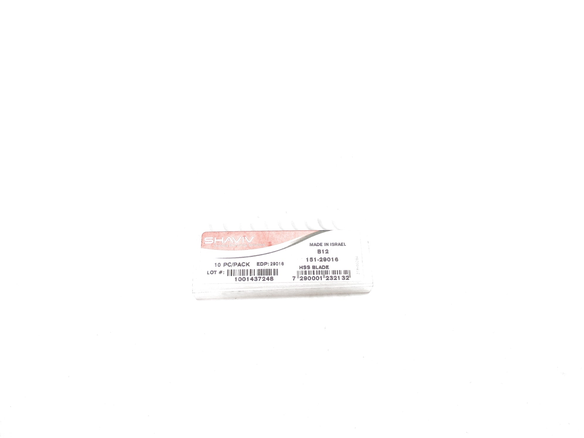 SHAVIV 151-29016 (PKG OF 10) NSMP