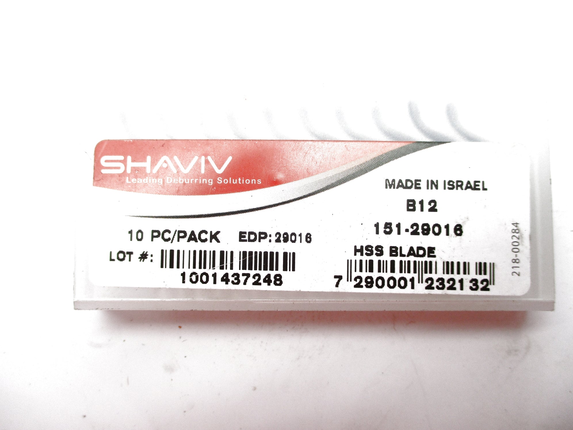 SHAVIV 151-29016 (PKG OF 10) NSMP