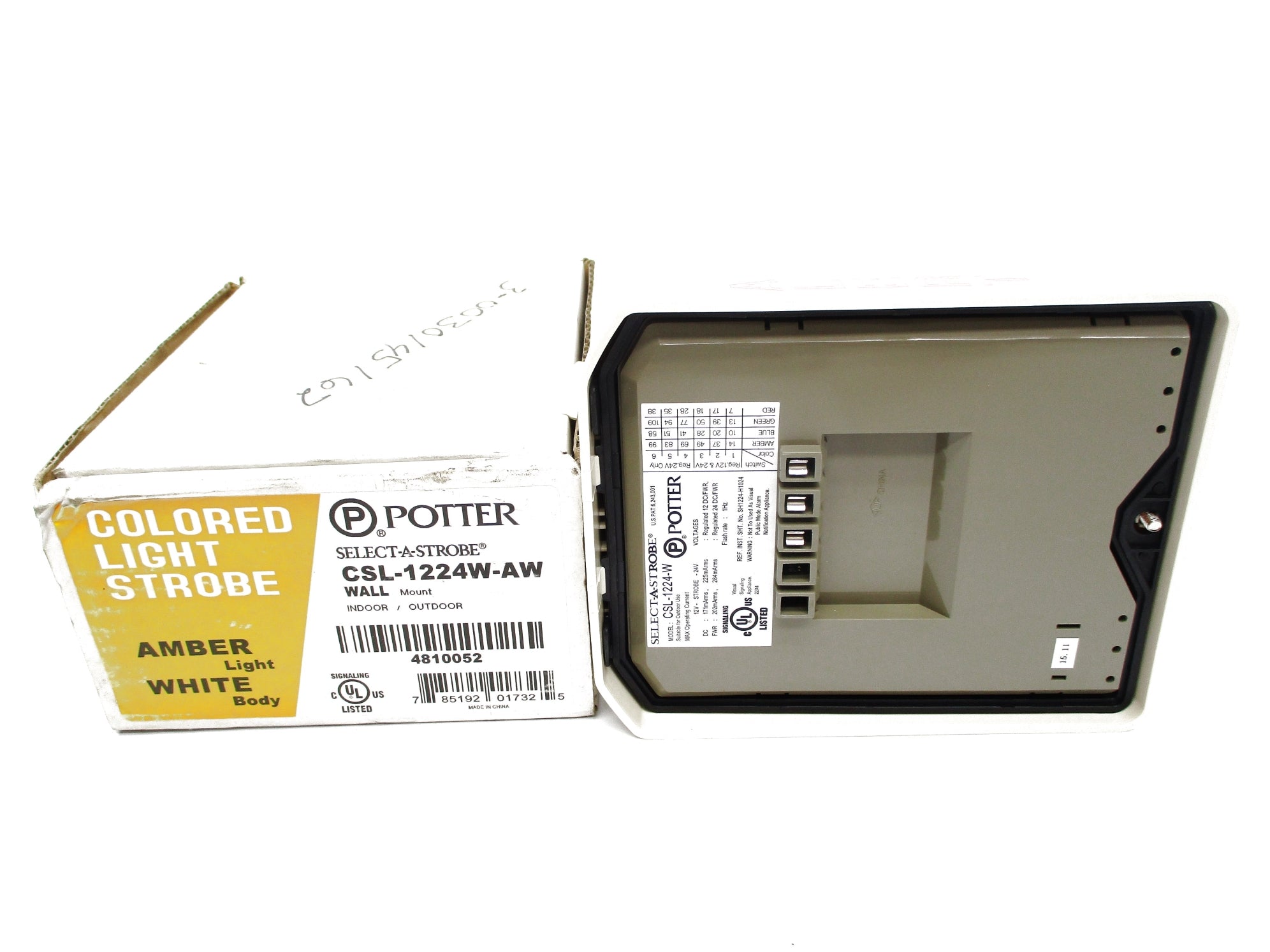 POTTER CSL-1224W-AW NSMP