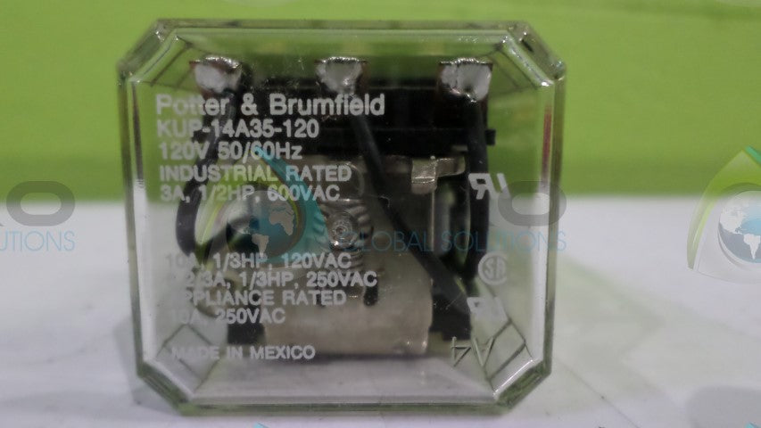 POTTER & BRUMFIELD KUP-14A35-120 RELAY 120V *NEW NO BOX*