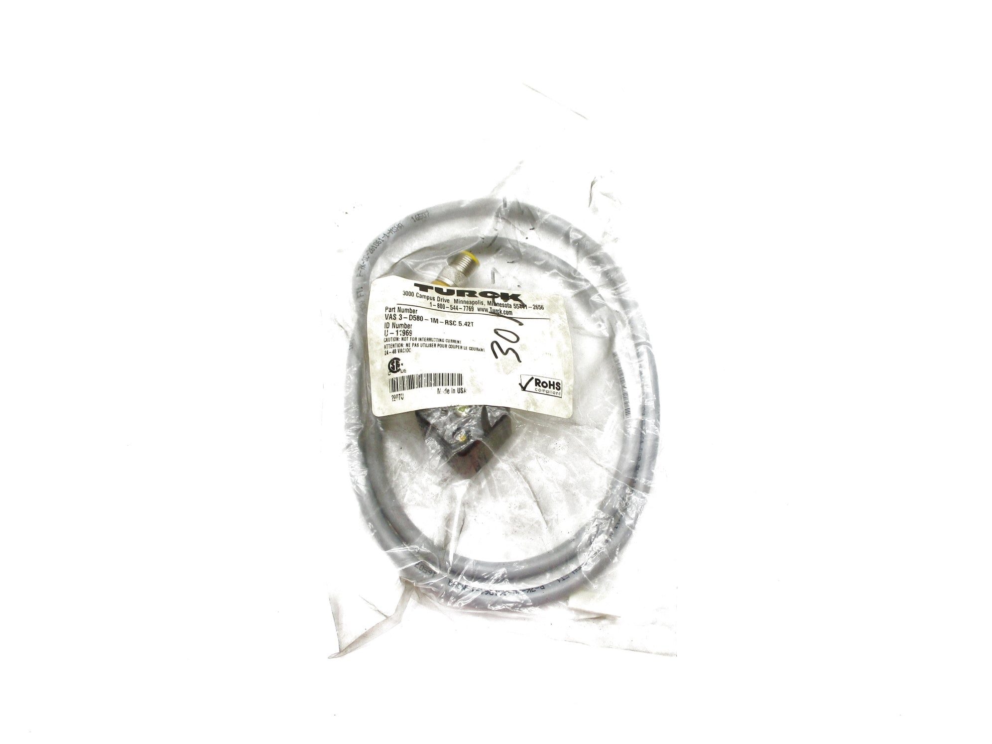 TURCK VAS3-D580-1M-RSC5.42T NSMP