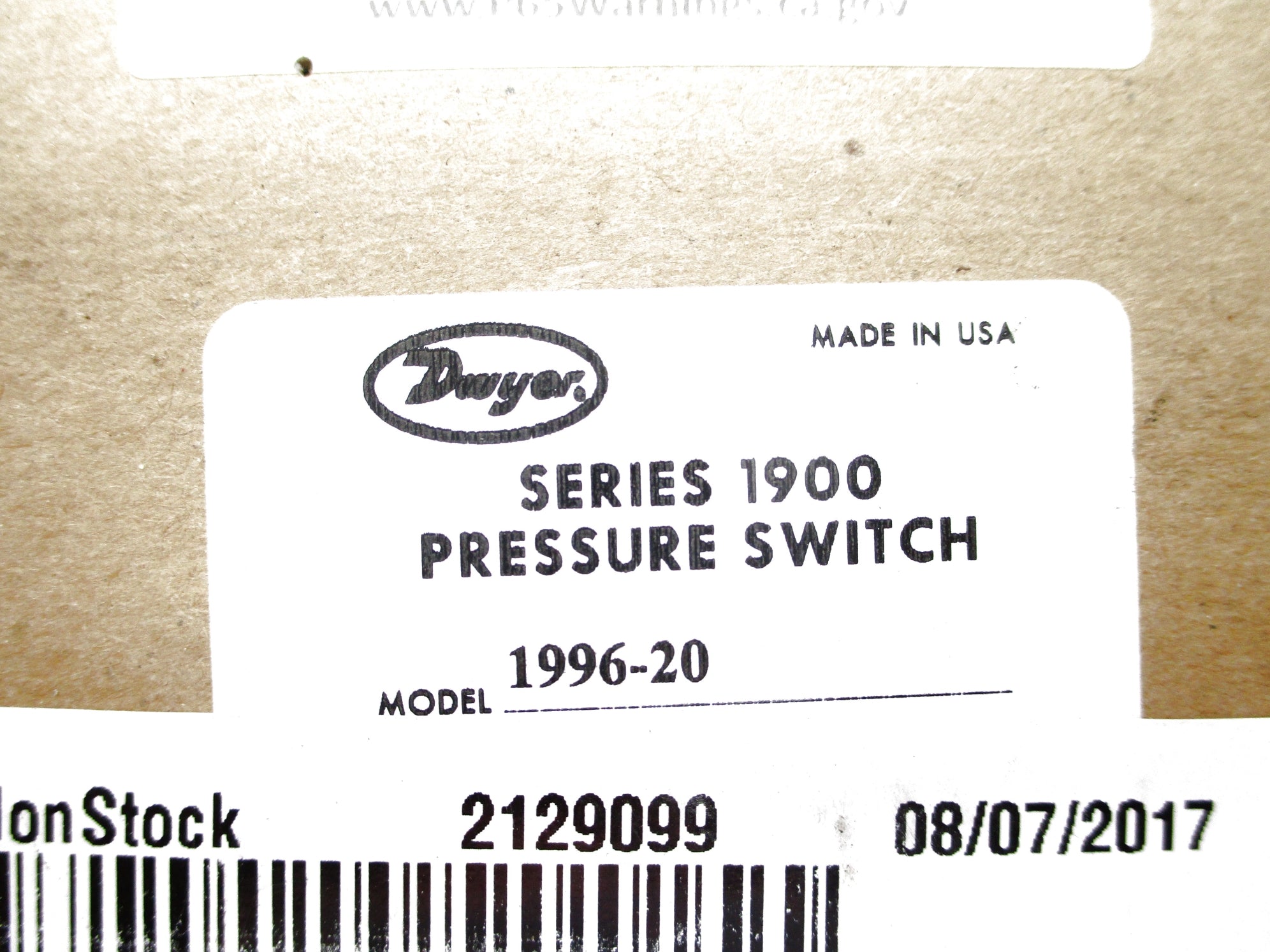 DWYER 1996-20 NSMP