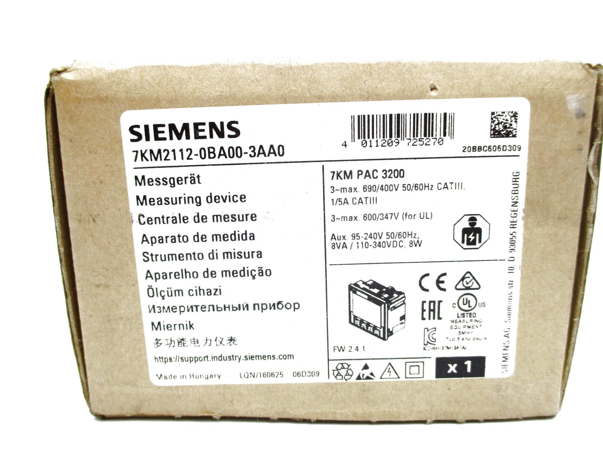 SIEMENS 7KM2112-0BA00-3AA0 NSMP