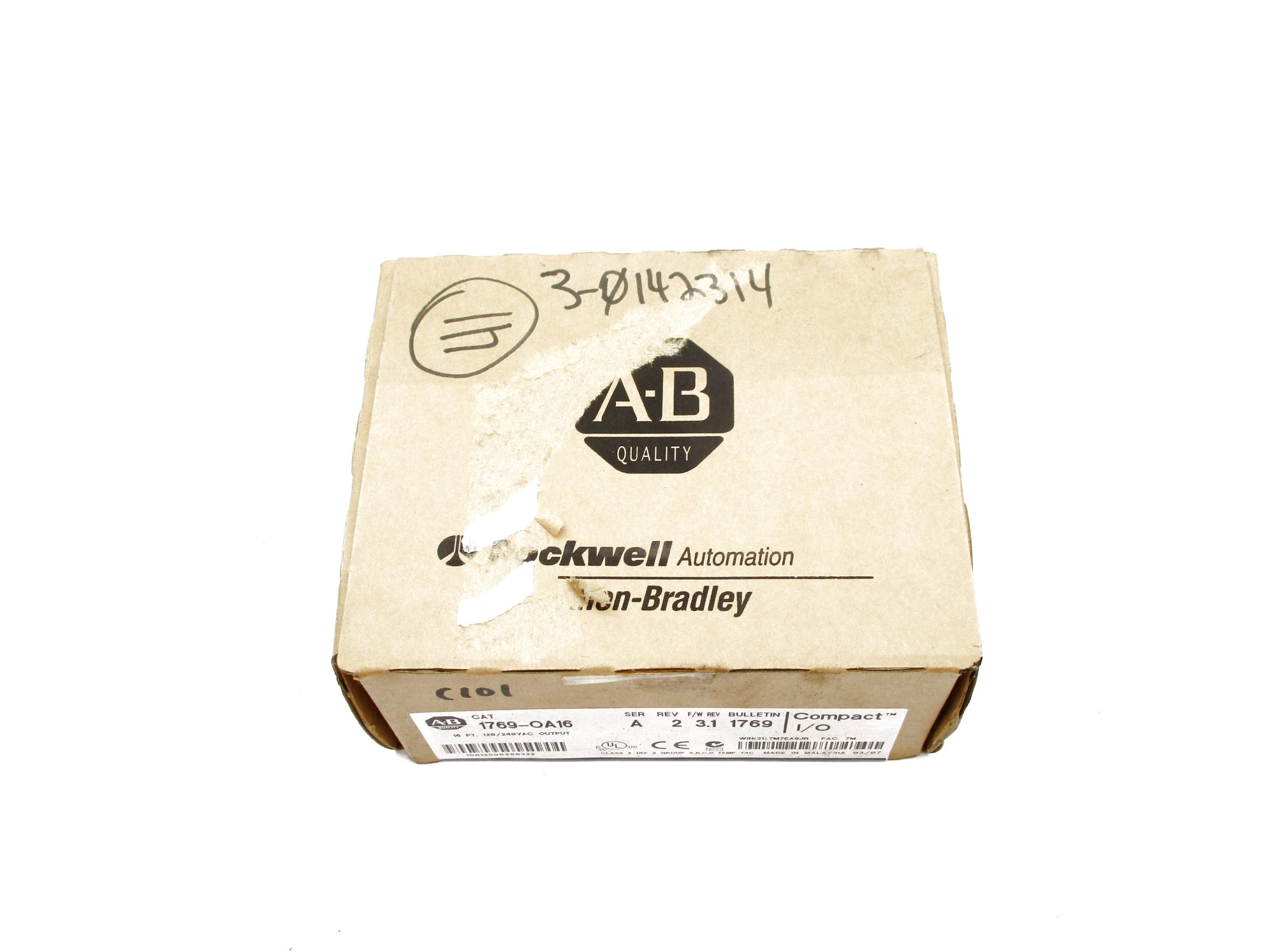 ALLEN BRADLEY 1769-OA16 SER. A F/W 3.1 DATE: 2007 NSFS