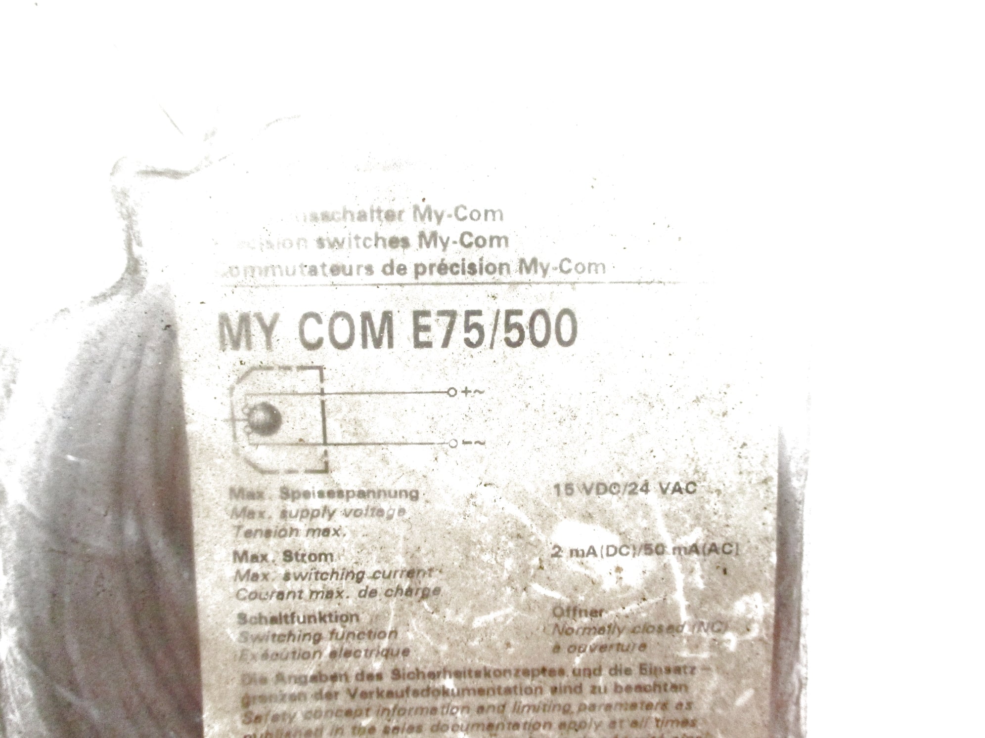 BAUMER ELECTRIC MYCOME75/500 NSMP