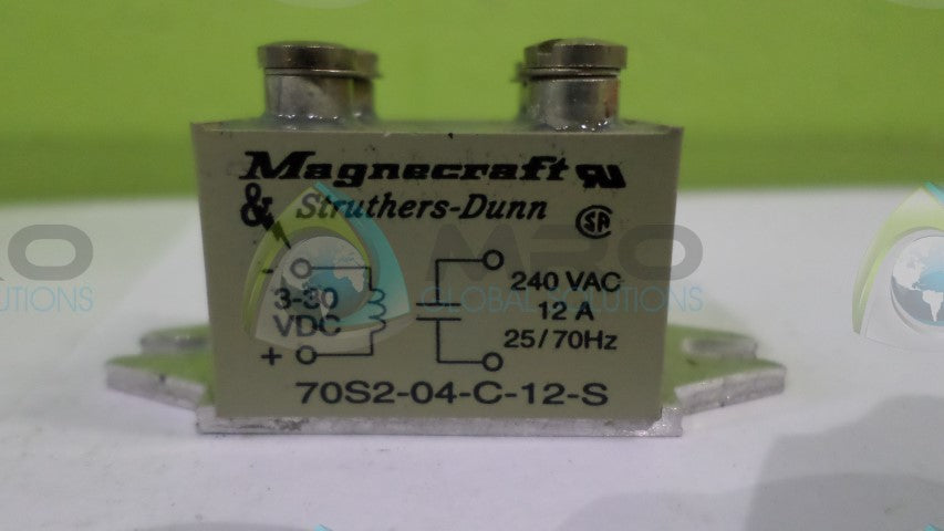 MAGNECRAFT 70S2-04-C-12-S PANEL MOUNT *NEW NO BOX*