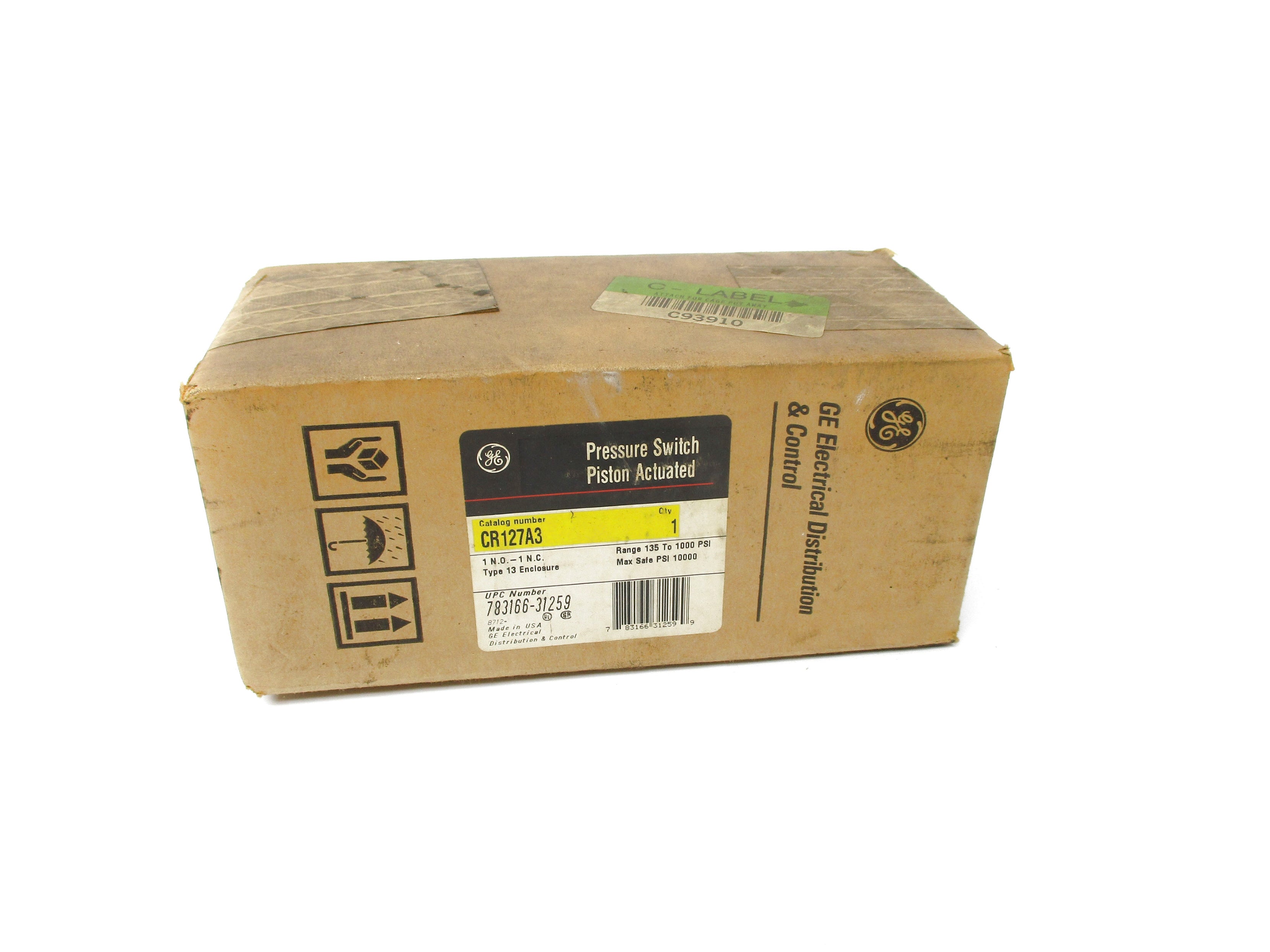 GENERAL ELECTRIC CR127A3 135/1000PSI NSFS