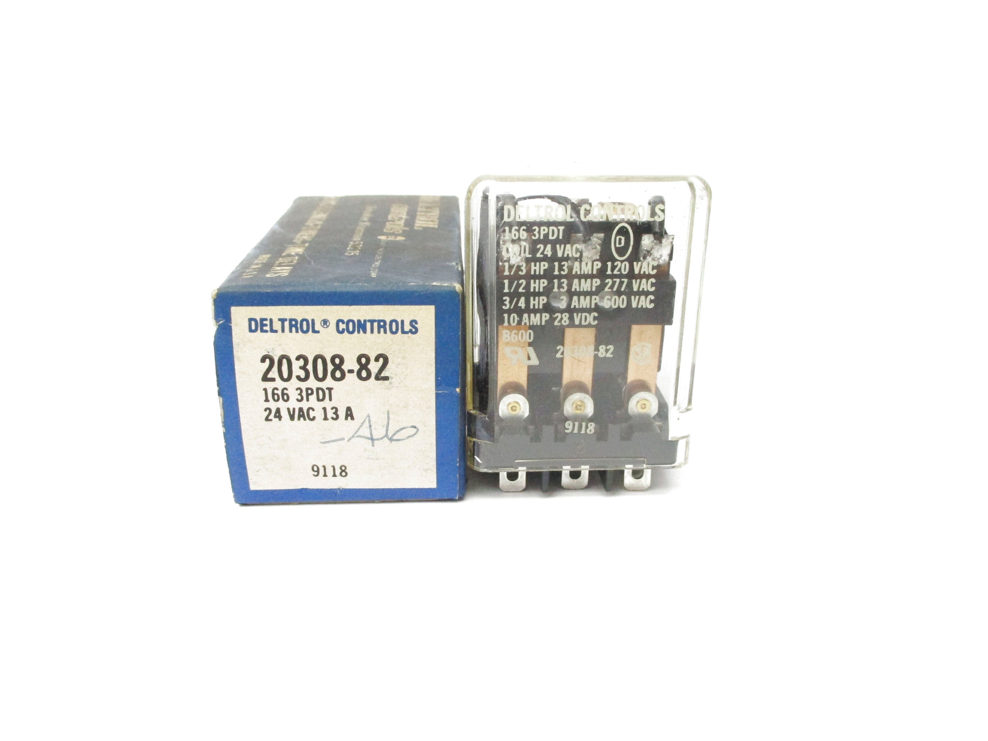 DELTROL CONTROLS 1663PDT 20308-82 24VAC 13A NSMP