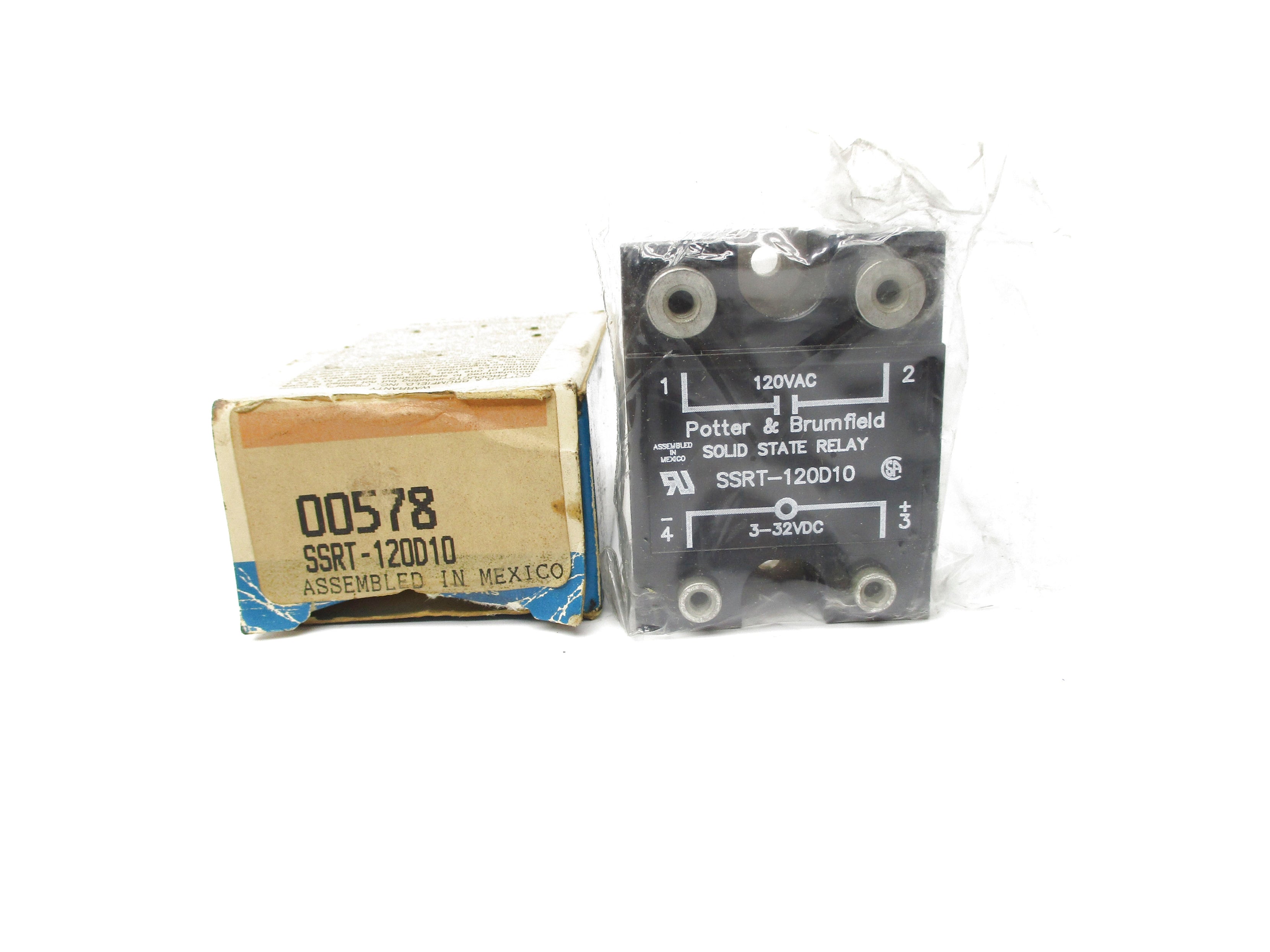 POTTER & BRUMFIELD SSRT-120D10 120VAC NSMP