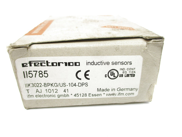 IFM EFECTOR II5785 NSMP