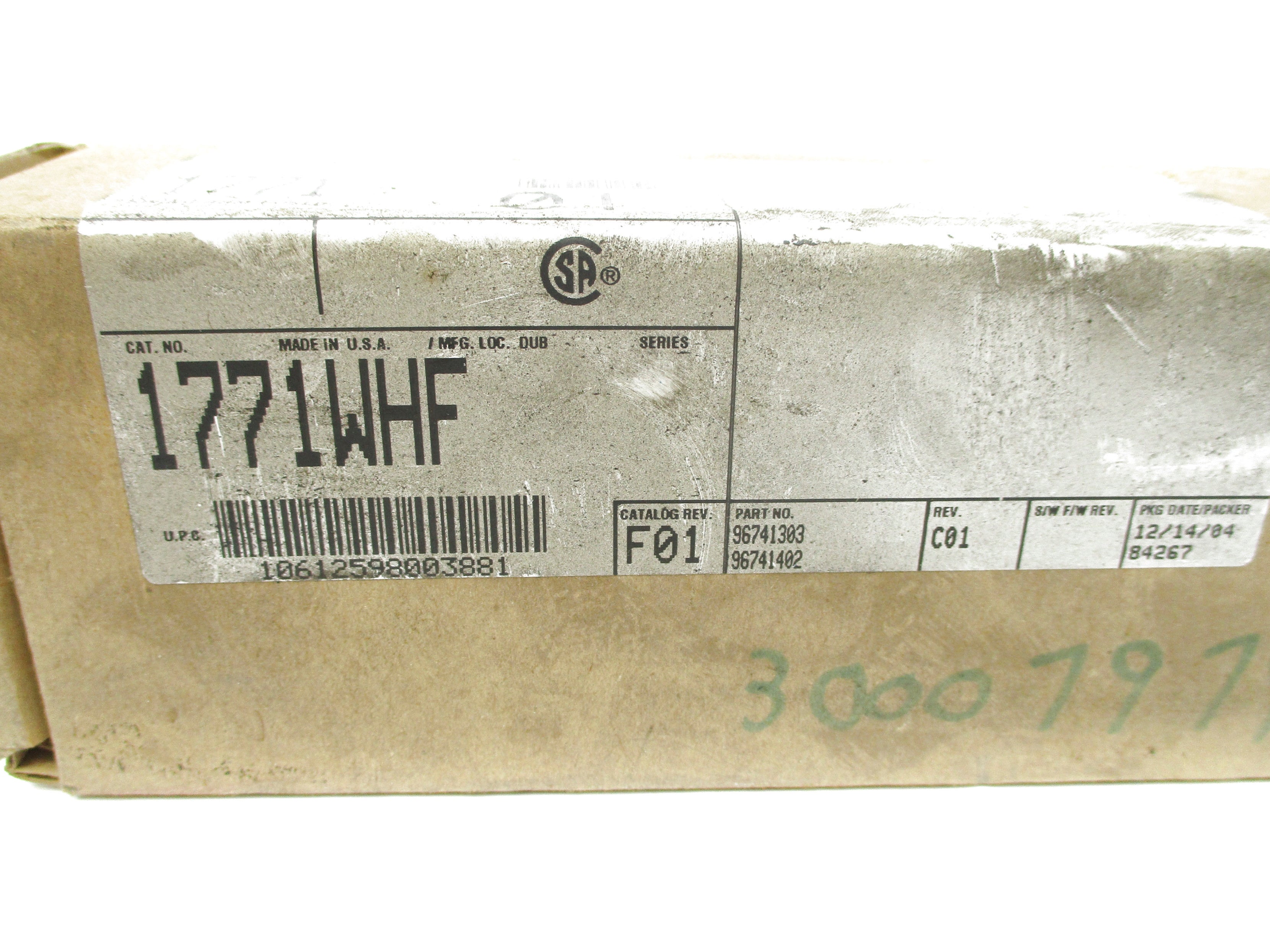 ALLEN BRADLEY 1771-WHF NSMP