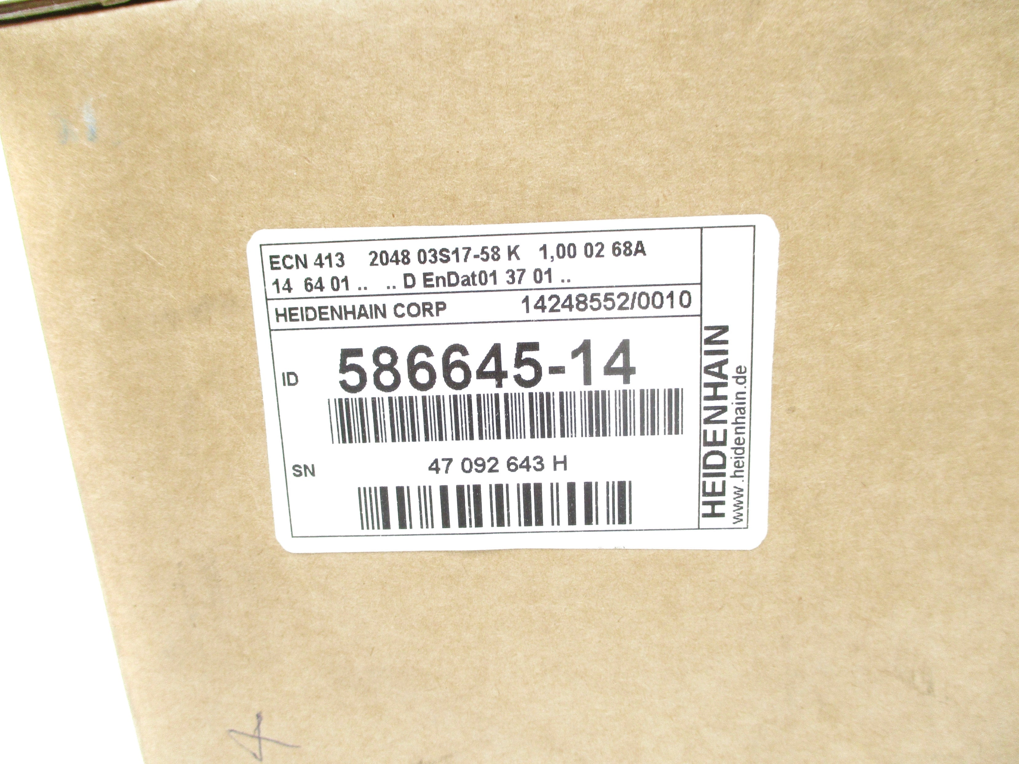 HEIDENHAIN ECN413-2048-03S17-58K NSMP