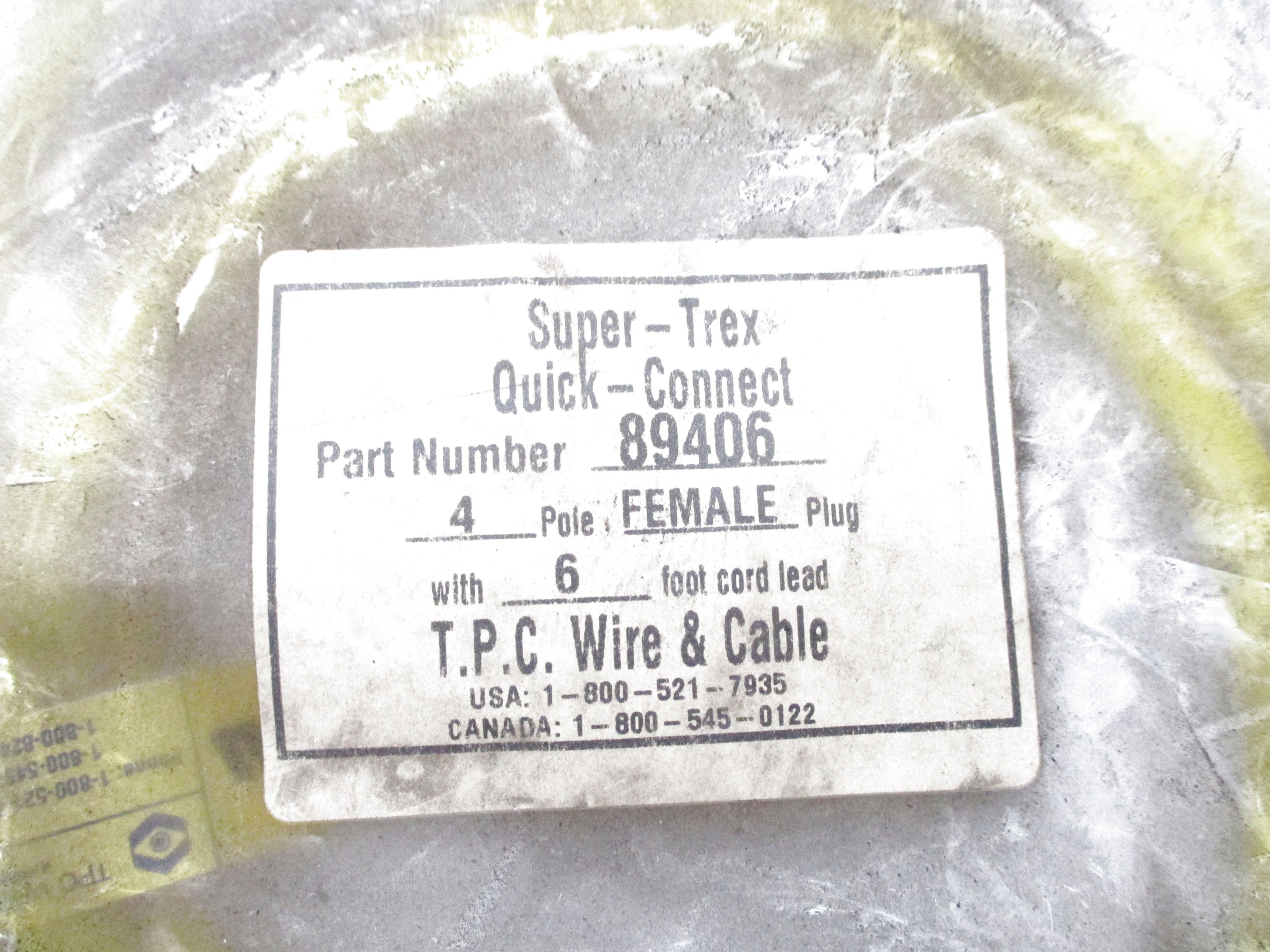 TPC WIRE & CABLE 89406 NSMP