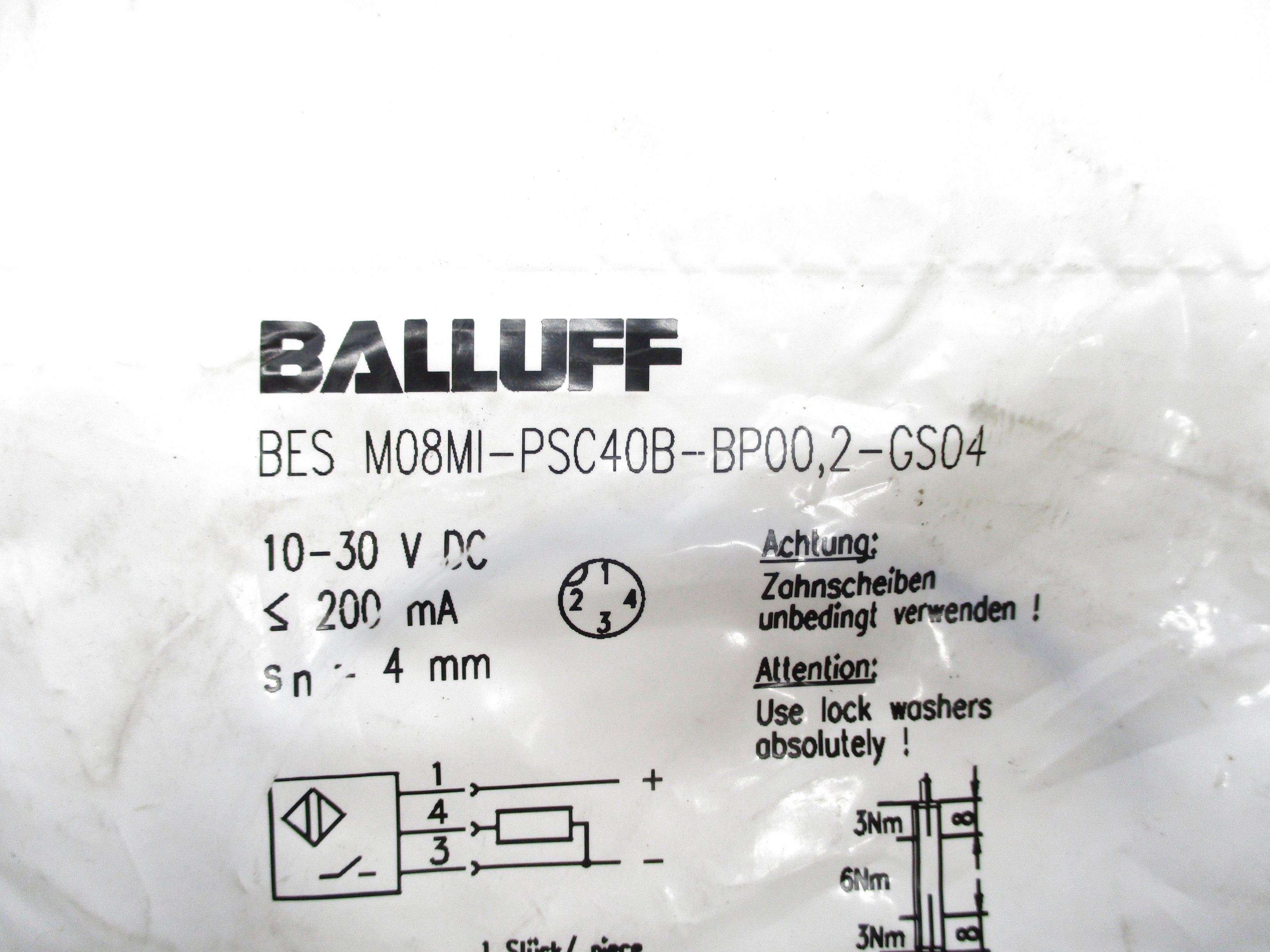 BALLUFF BESM08MI-PSC40B-BP00,2-GS04 NSMP