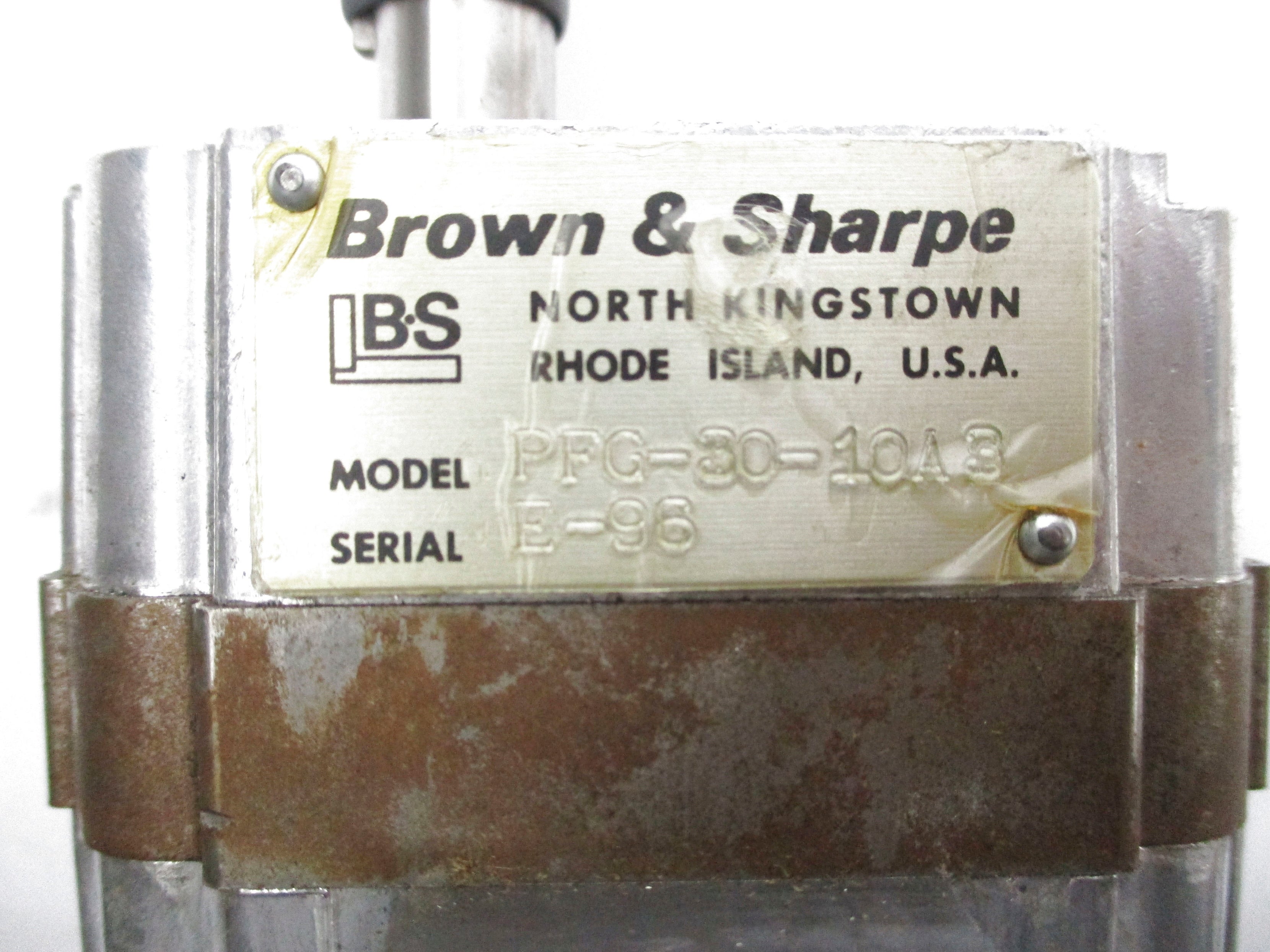BROWN & SHARPE PFG-30-10A3 NSNP