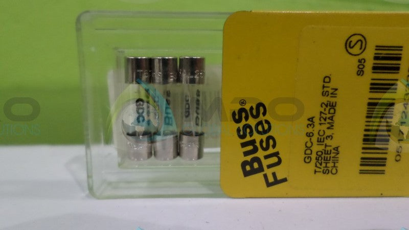 COOPER BUSSMANN GDC-6.3A FUSE NSNP