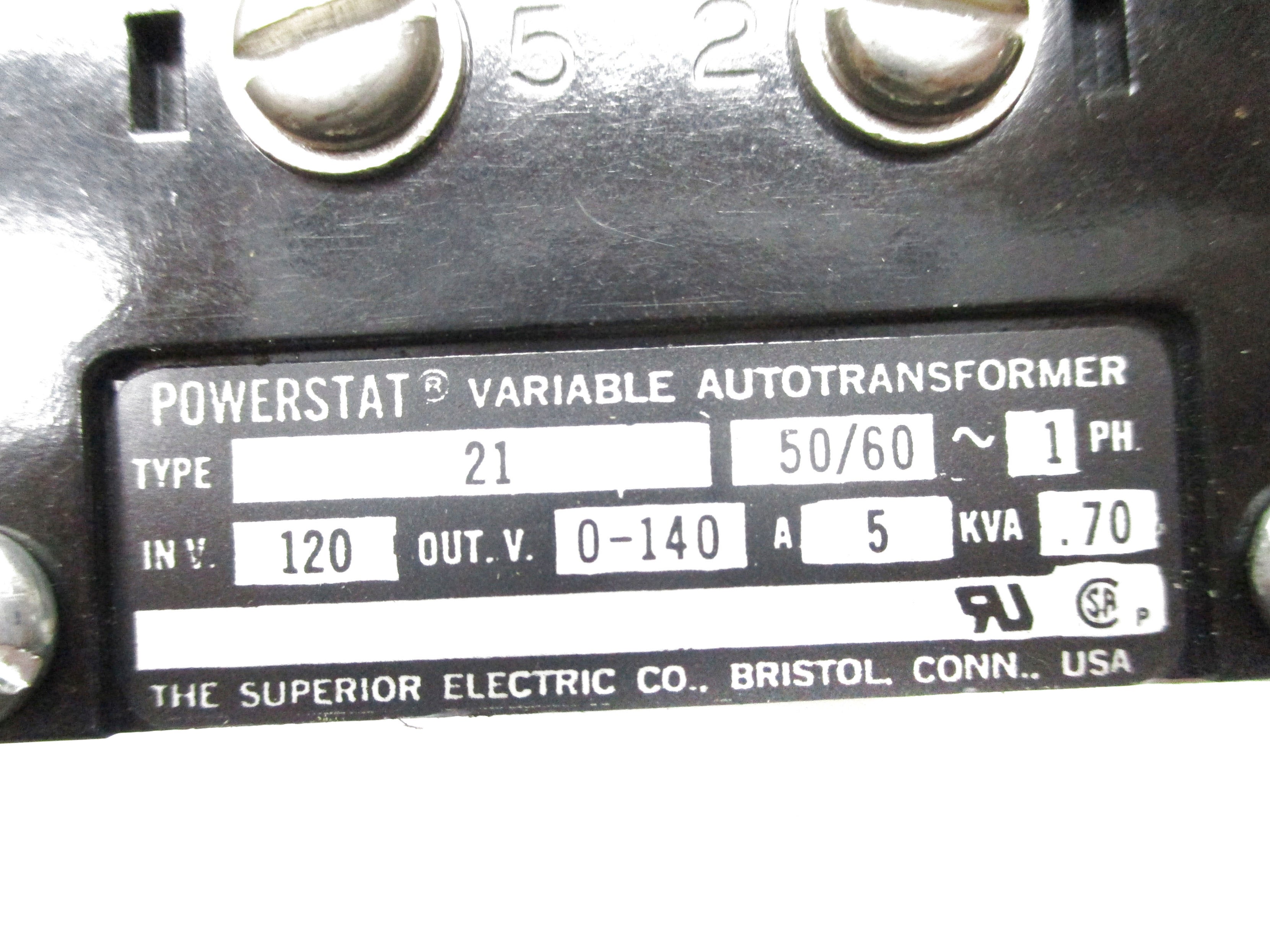 SUPERIOR ELECTRIC 21 NSNP
