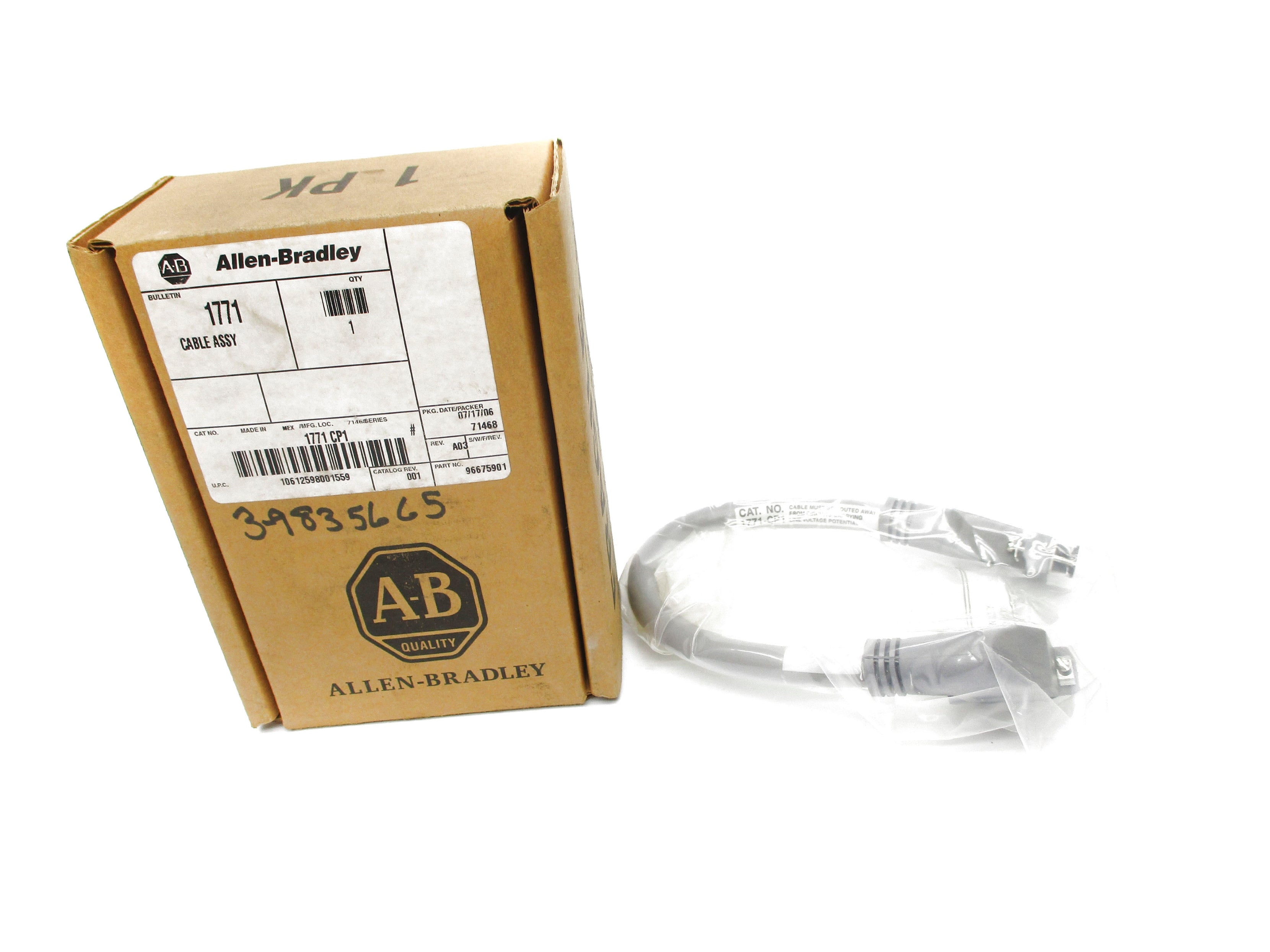 ALLEN BRADLEY 1771-CP1 (BR/WH) NSMP