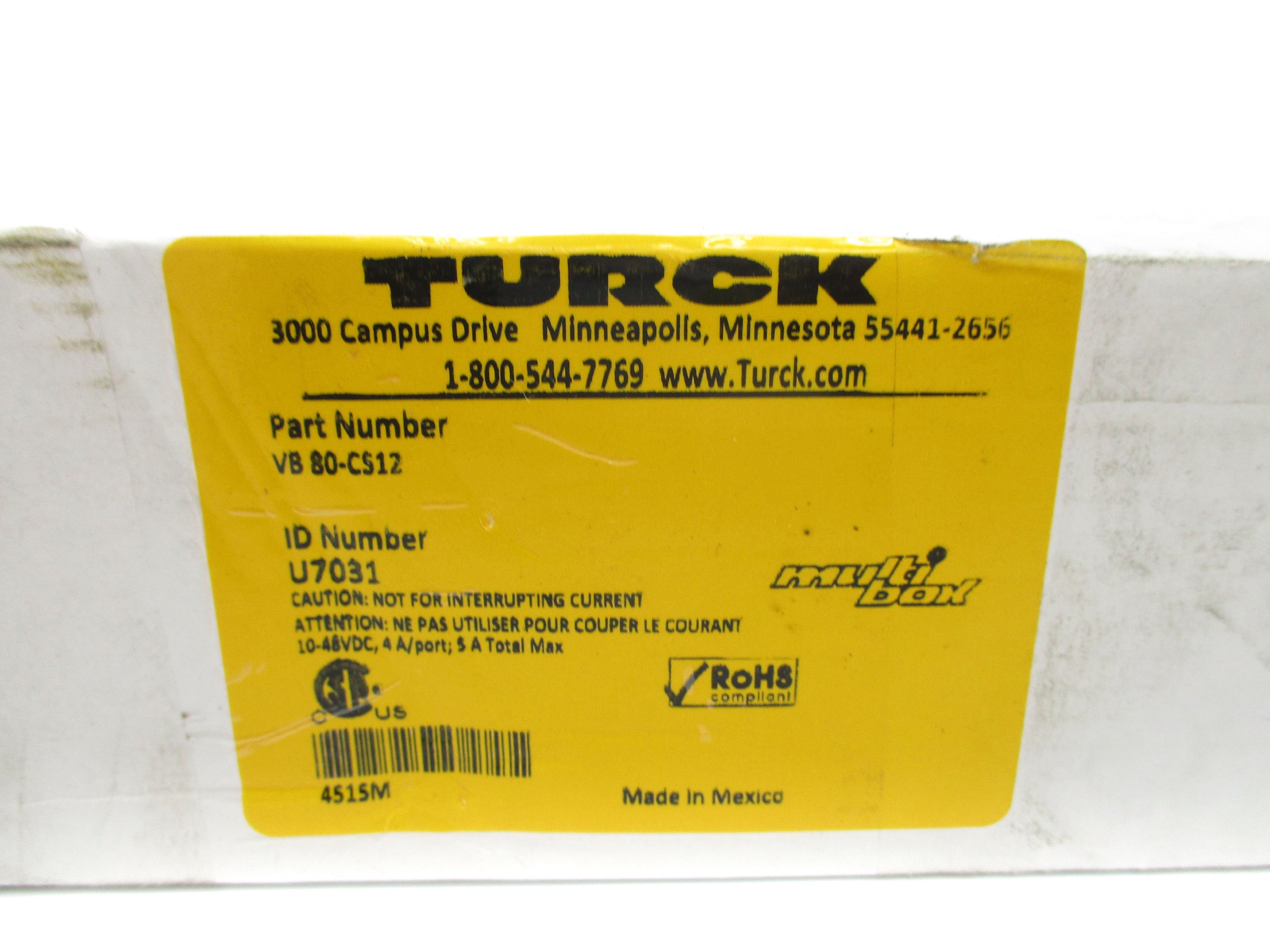TURCK VB80-CS12 NSMP