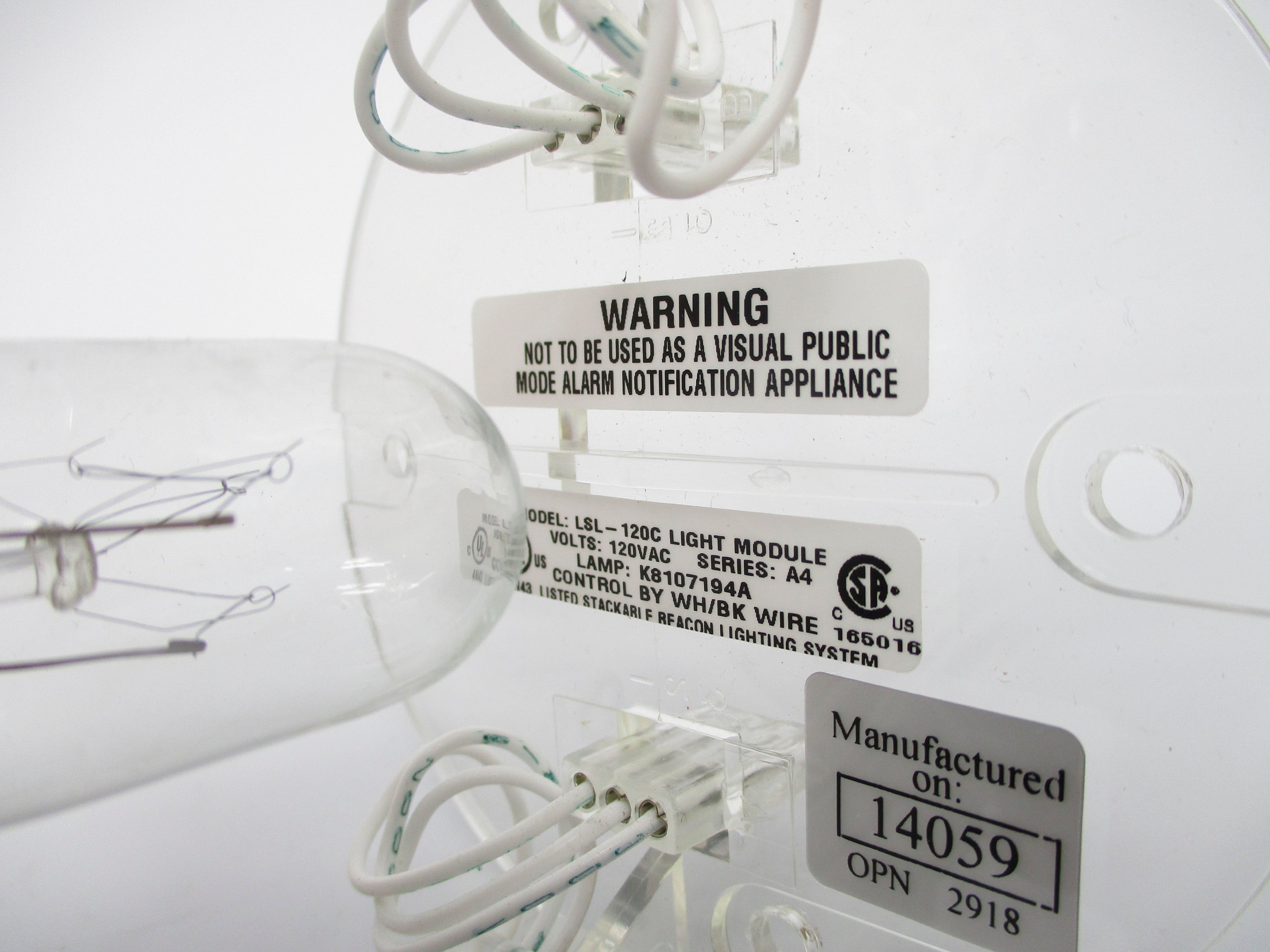 FEDERAL ELECTRIC LSL-120C (AS PICTURED) NSMP