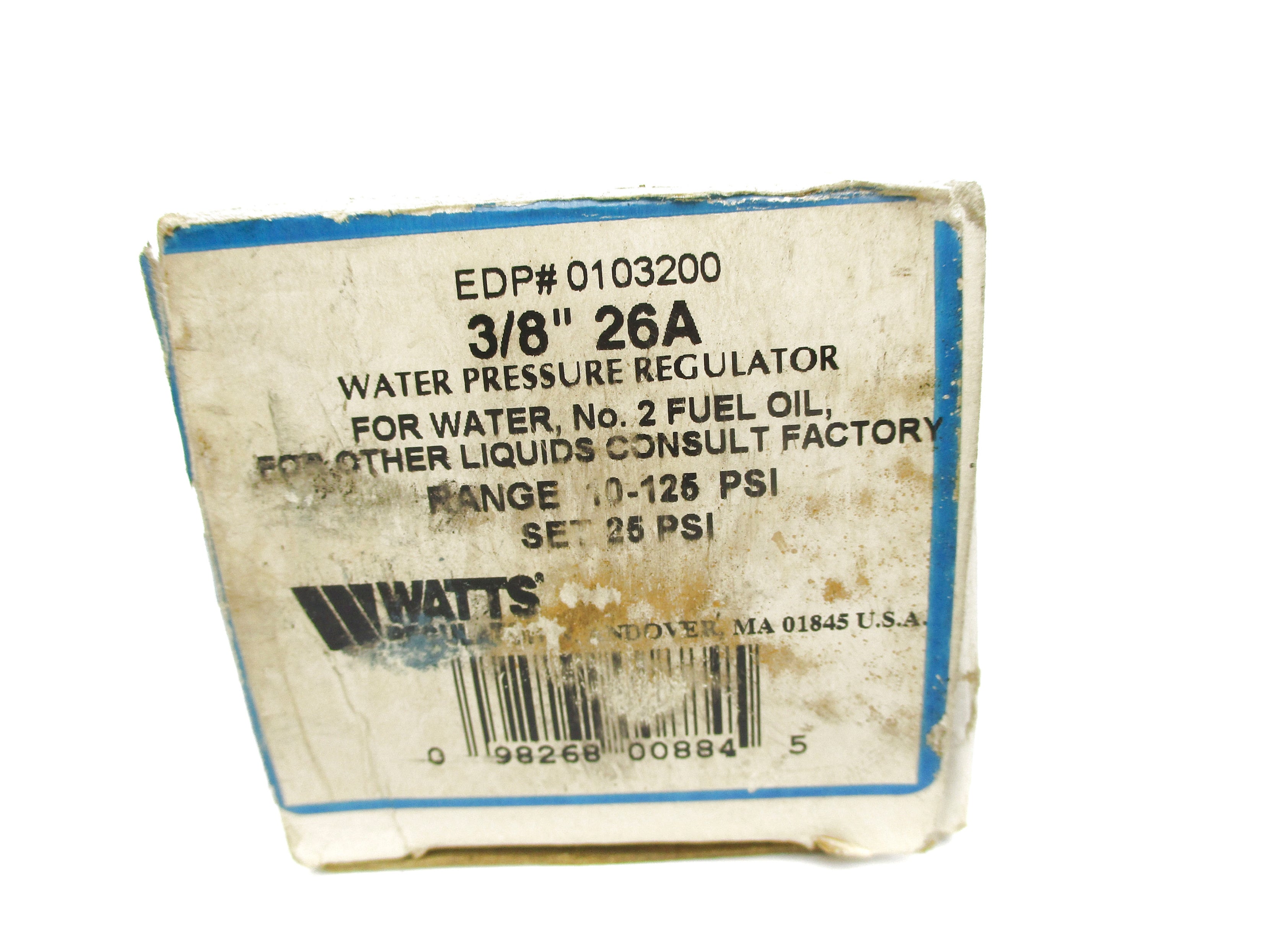 WATTS 0103200 26A-3/8 10-125PSI NSMP