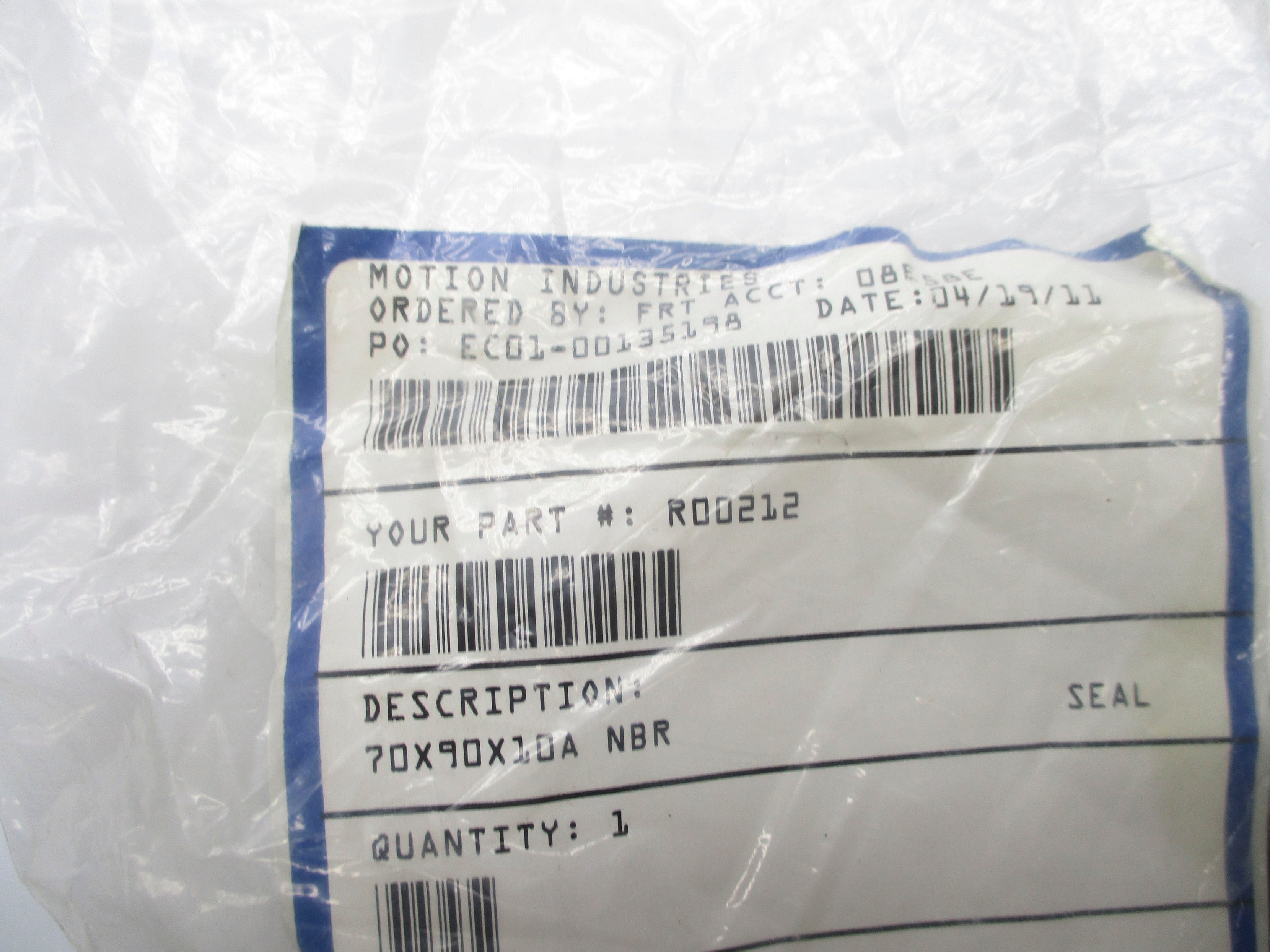 MOTION INDUSTRIES R00212 NSMP