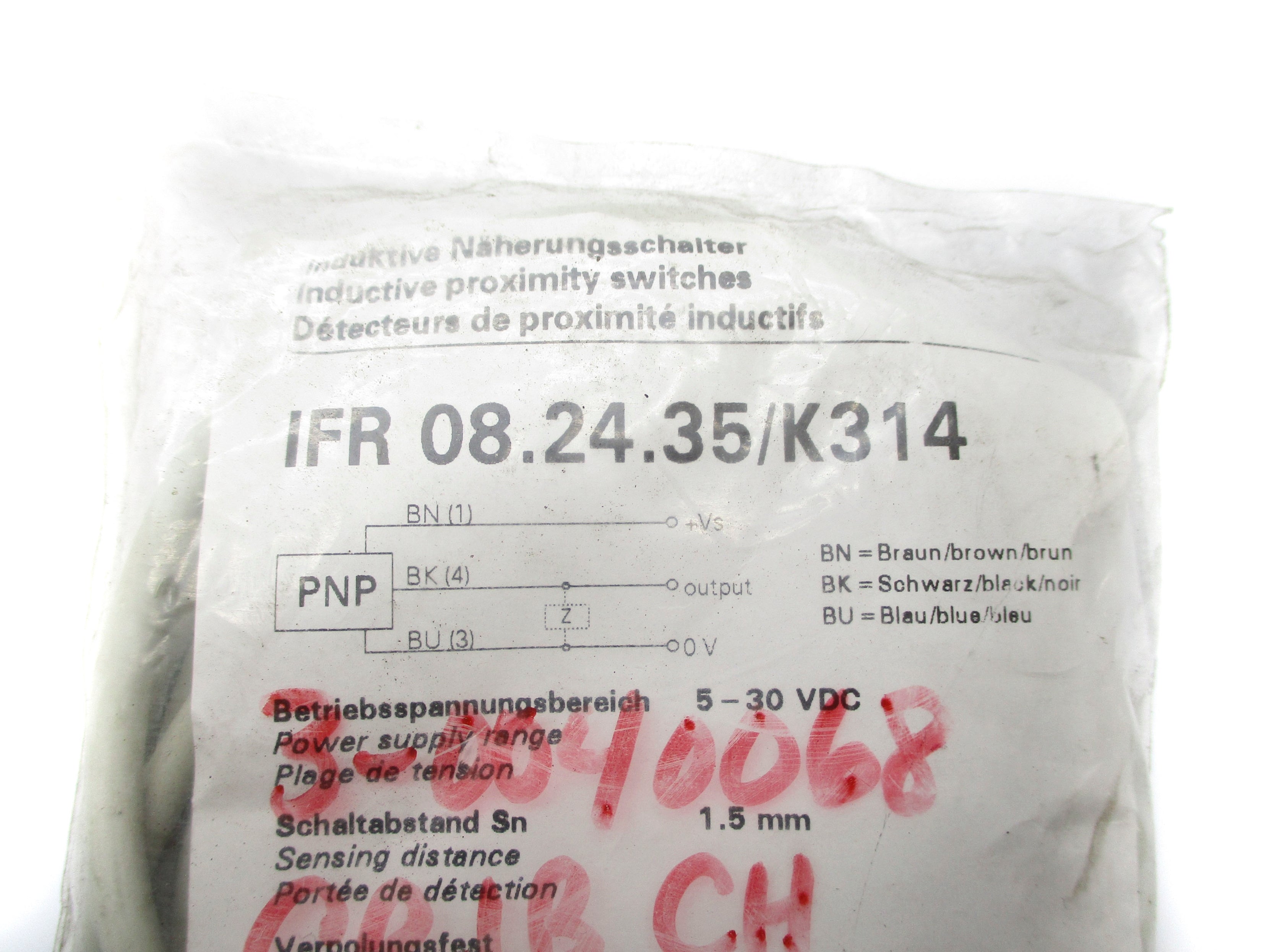 BAUMER ELECTRIC IFR08.24.35/K314 NSMP