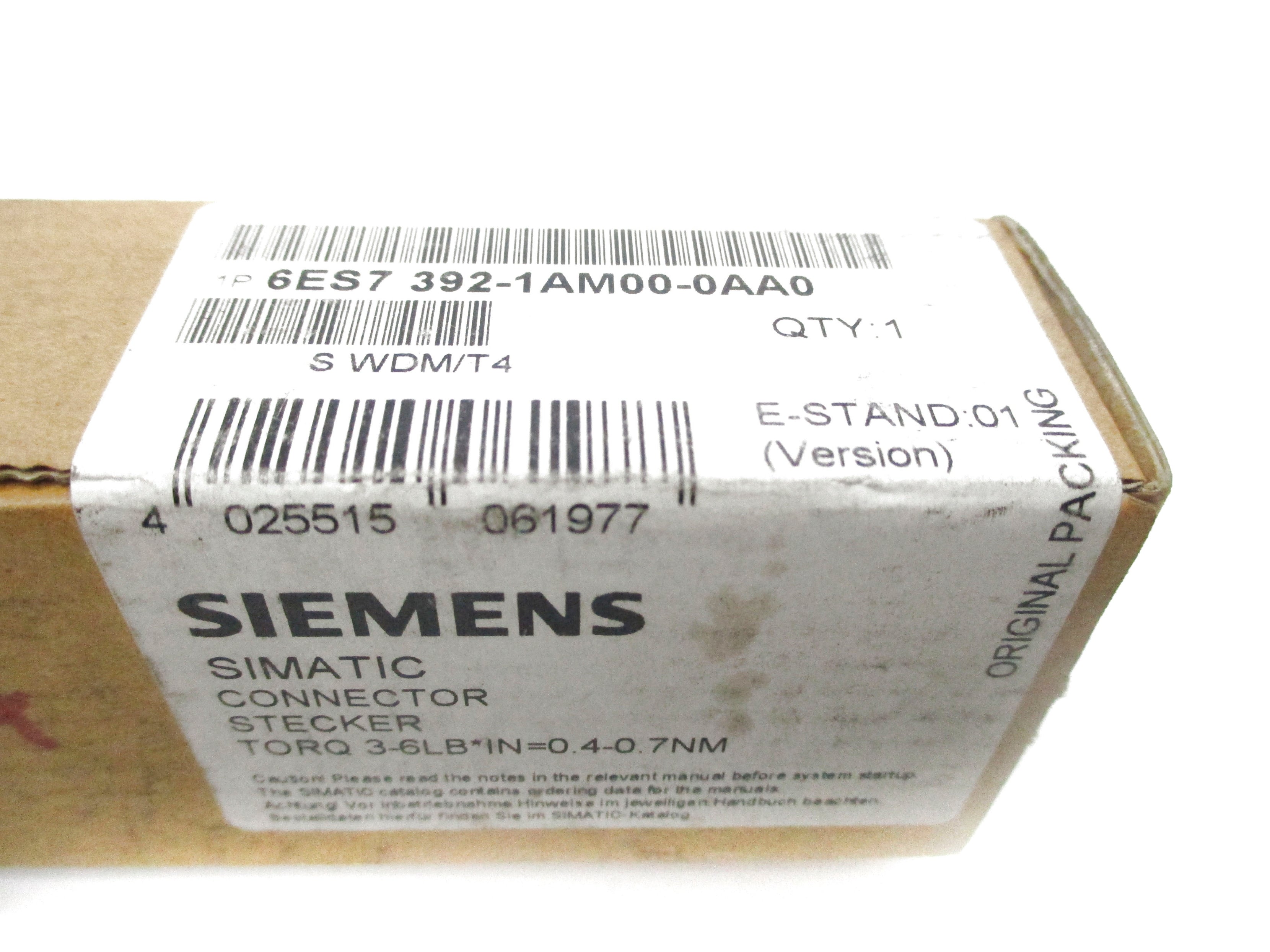 SIEMENS 6ES7 392-1AM00-0AA0 NSFS