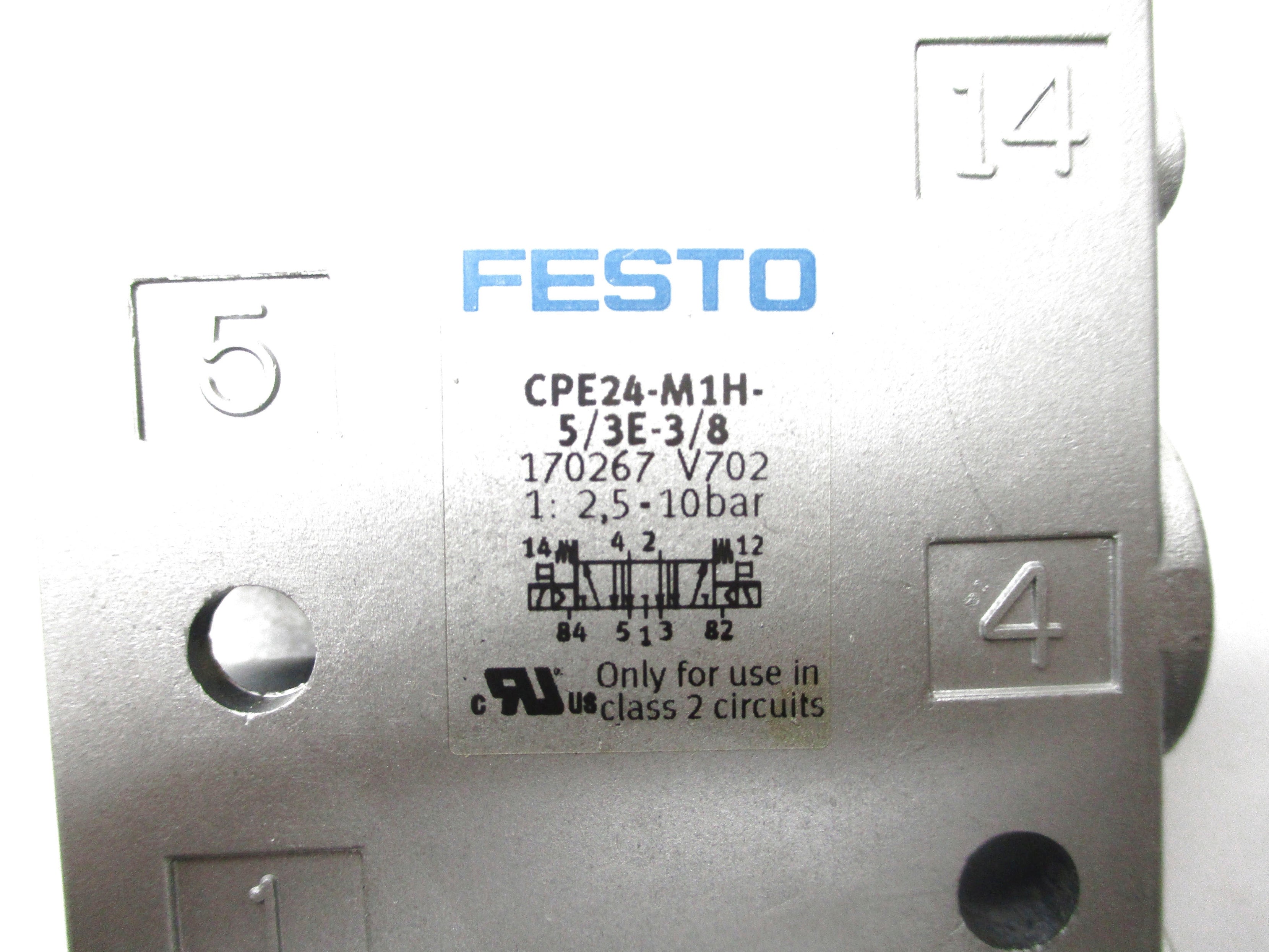 FESTO CPE24-M1H-5/3E-3/8 24VDC NSNP