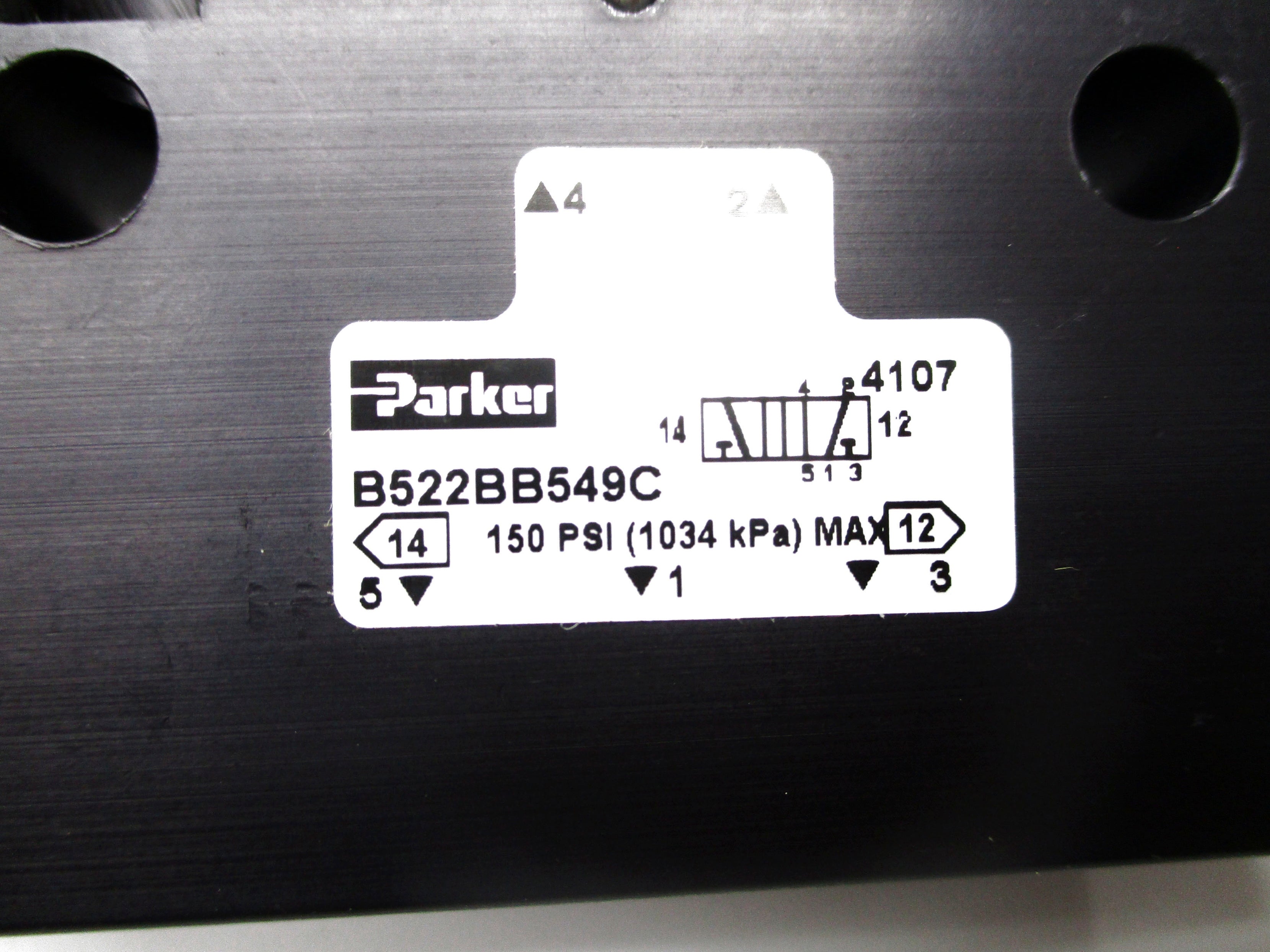 PARKER B522BB549C 150PSI 24VDC NSNP