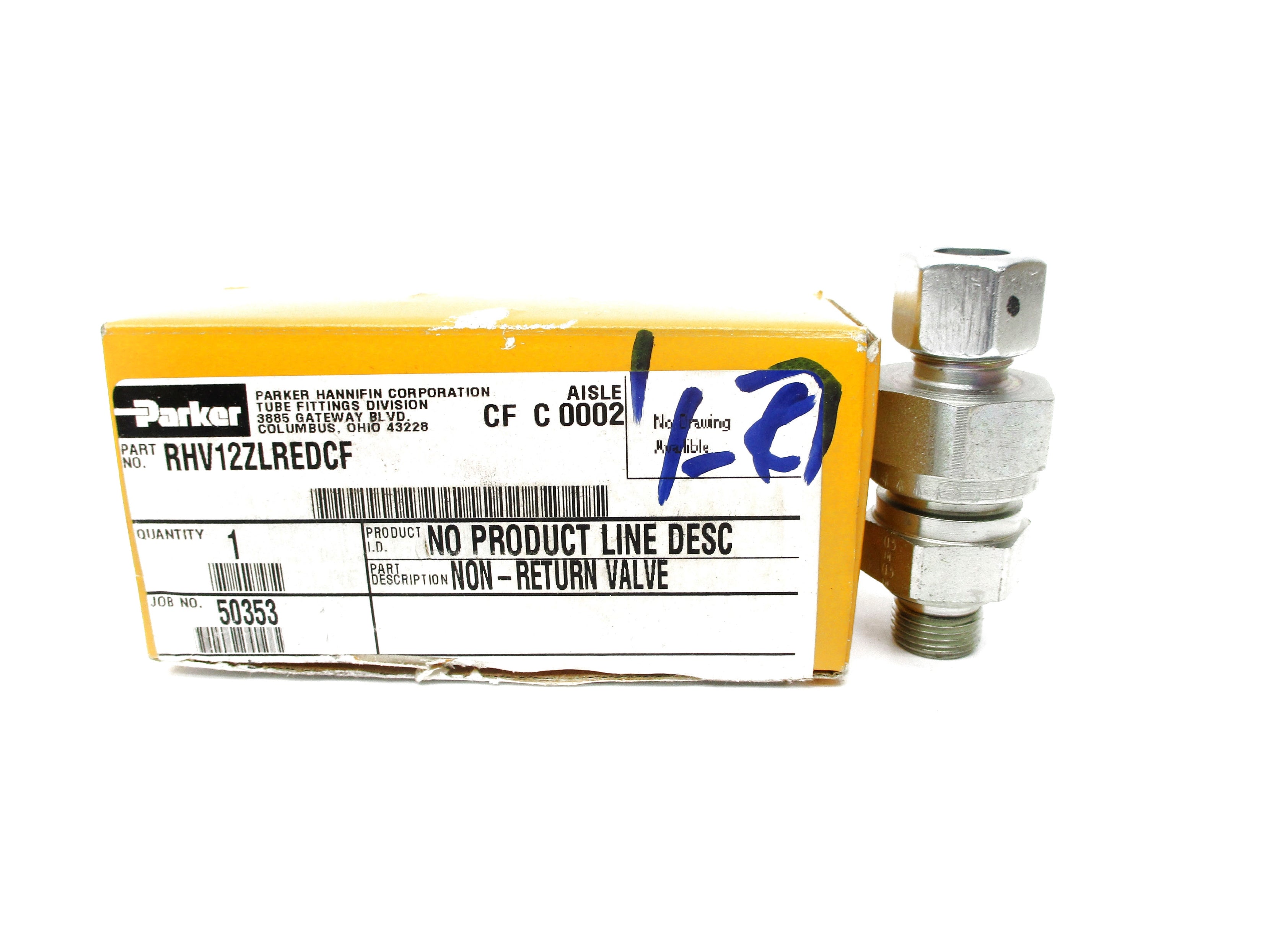 PARKER RHV12ZLREDCF NSMP